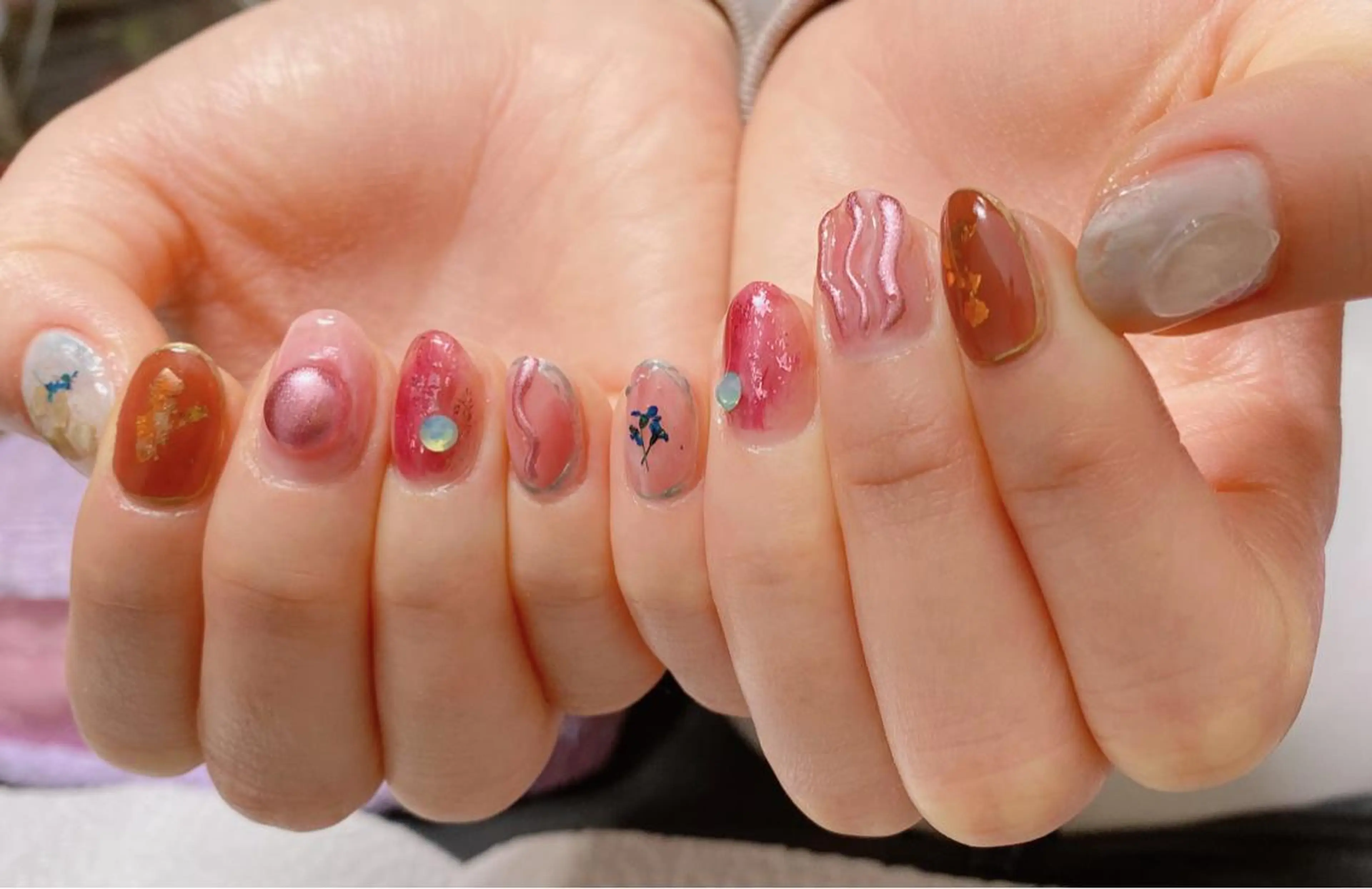 ネイル ニュアンスネイル ハンドネイル ハンドケア u sのネイルデザイン