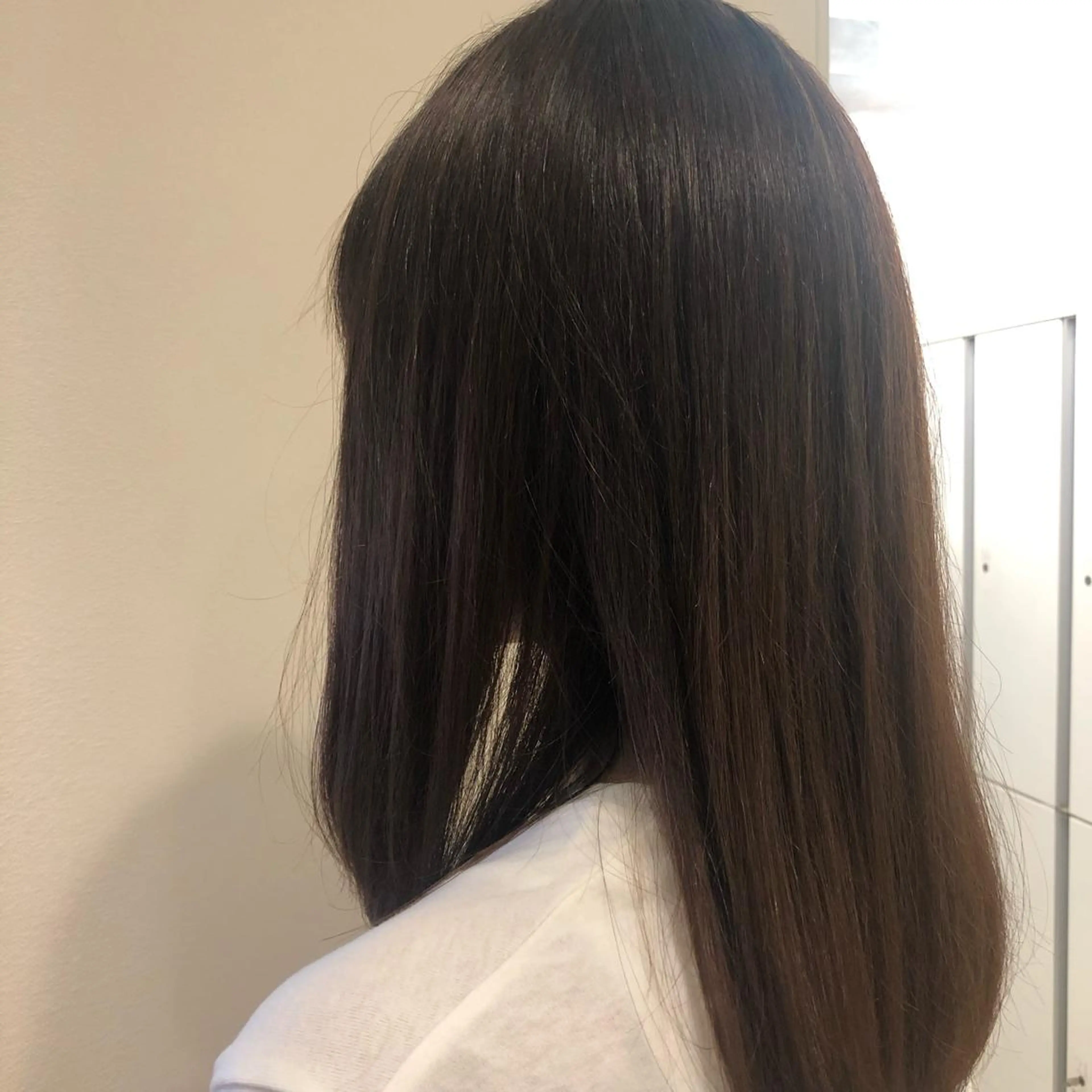 ロング パーマ 縮毛矯正 森本　舞✴︎ 似合わせパーマのヘアスタイル