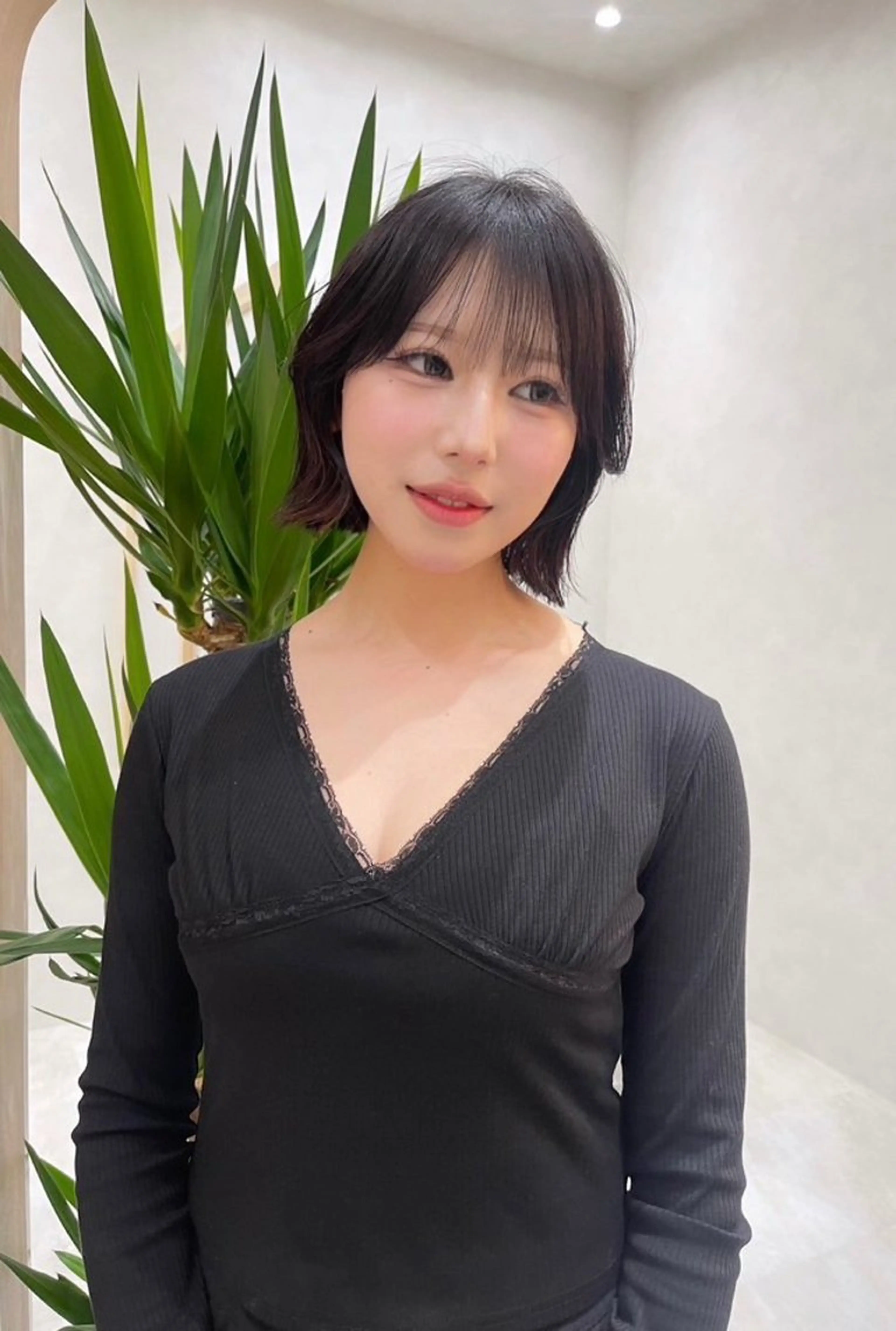 ショート ボブ Zina 十条店所属・デザインカラー／ボブ 🍦MEI🍦のヘアスタイル