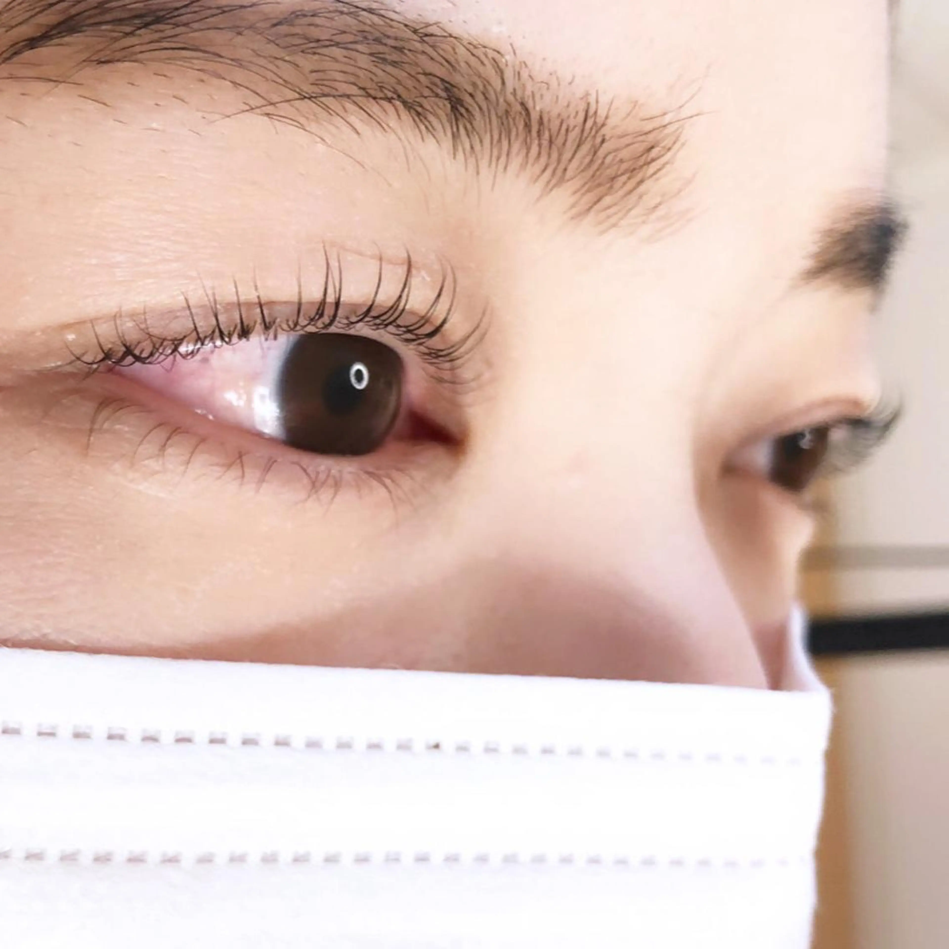 マツエク・マツパ ナチュラル 一重×まつ毛パーマ 9nine 河合のマツエク・マツパデザイン