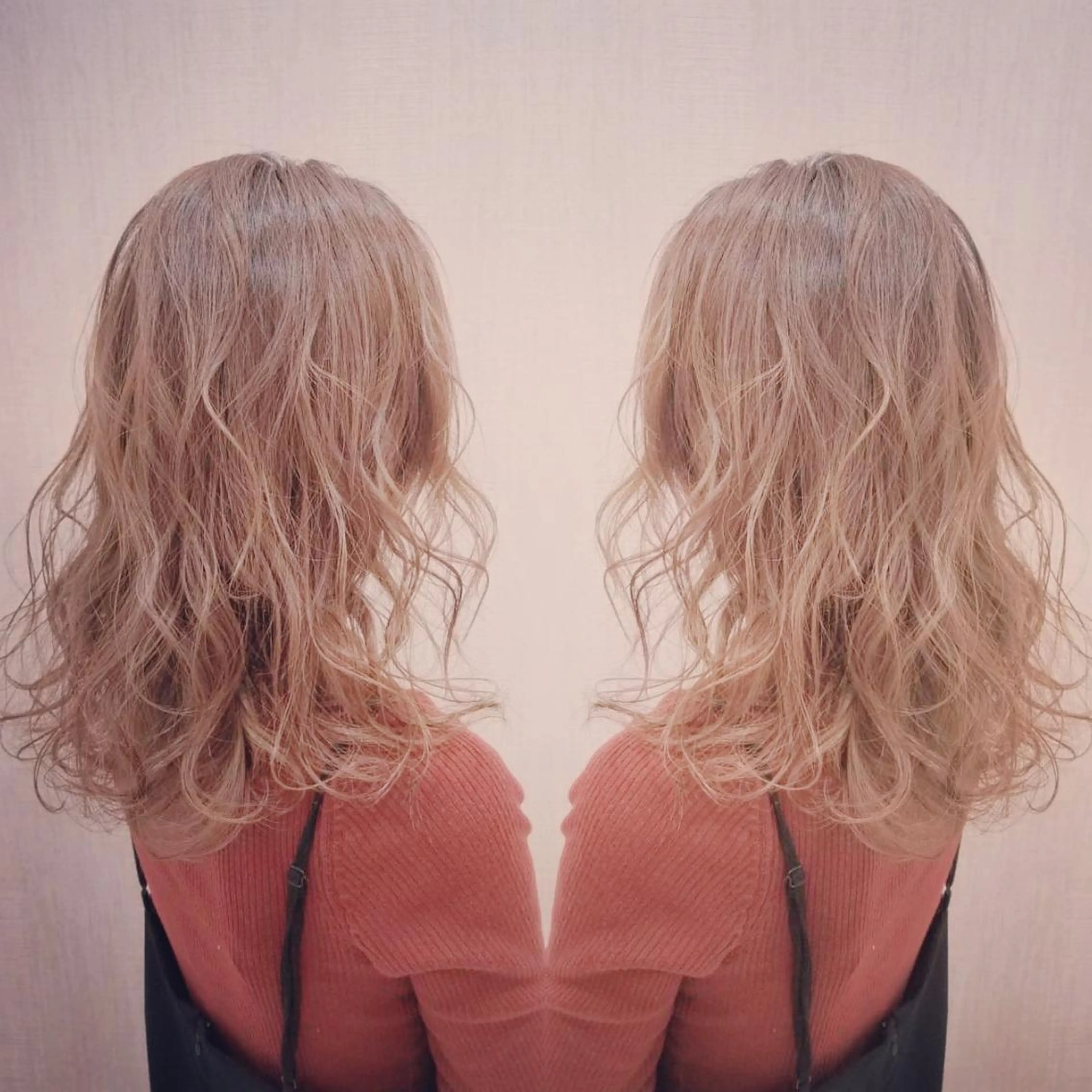 セミロング 店長✨レイヤー✖️ 髪質改善✖️韓国ヘアのヘアスタイル