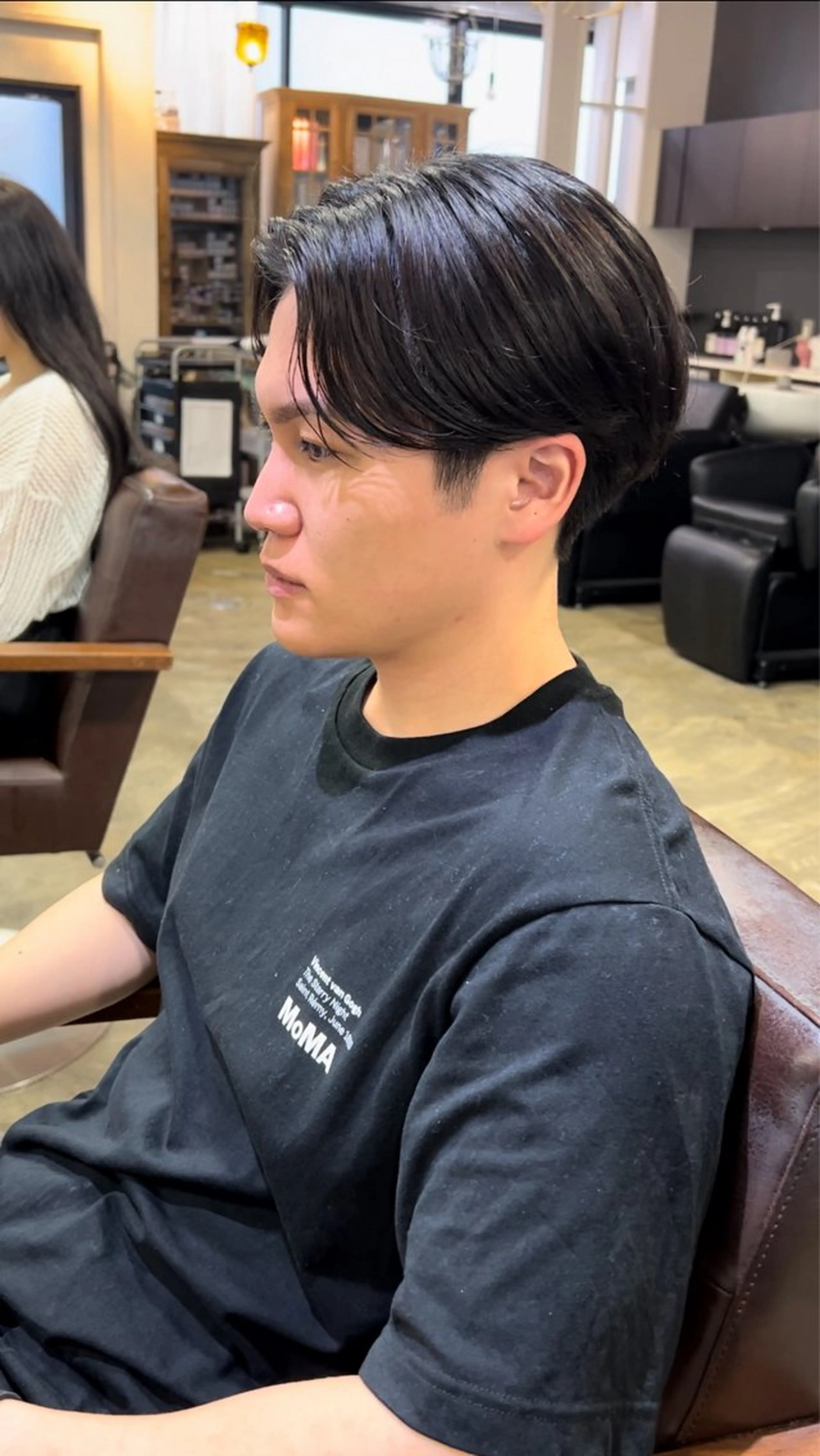 メンズ カット 縮毛矯正 トリートメント ヘアセット Pia/KIRIA /福岡美容室のヘアスタイル