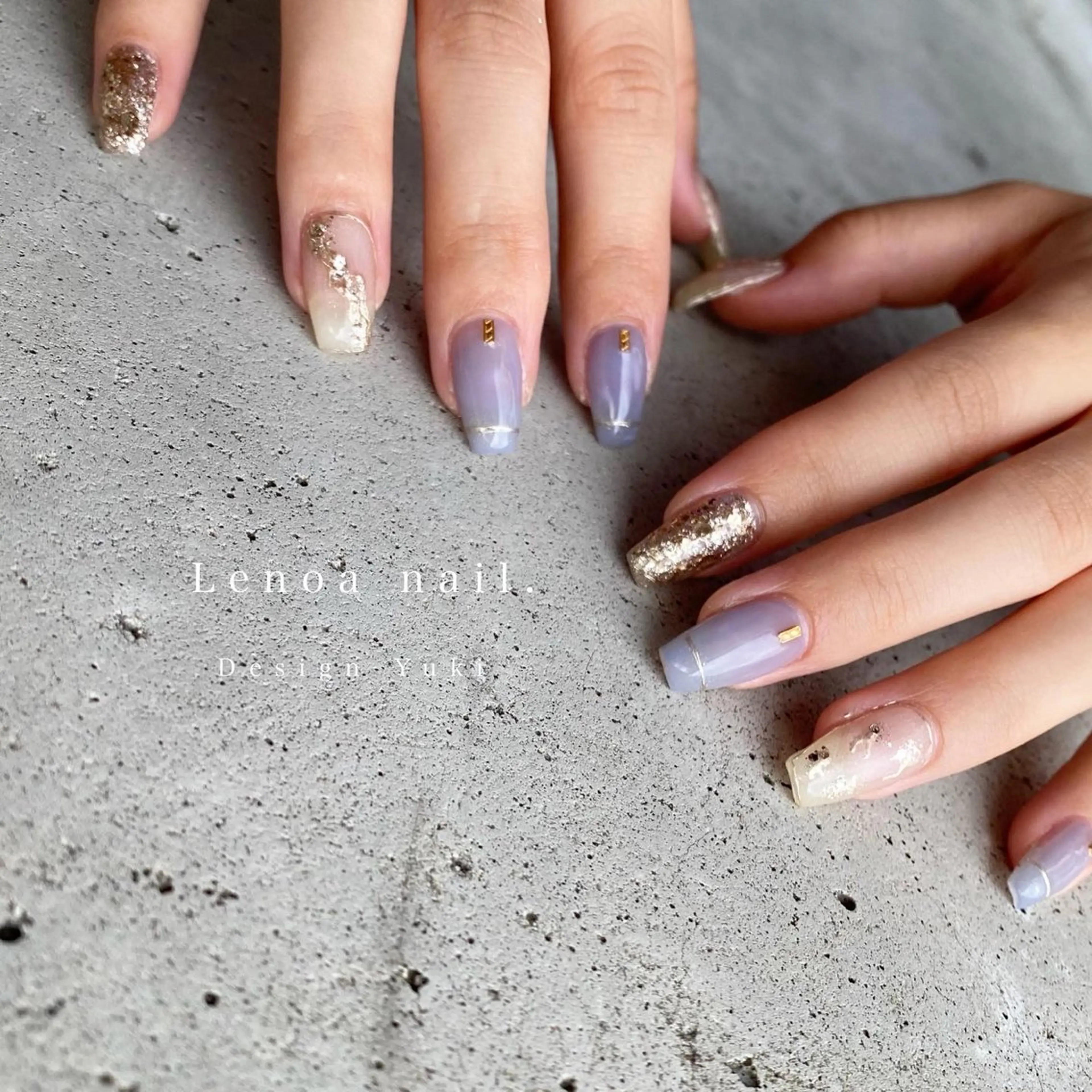 ネイル ハンドネイル Lenoa Yukiのネイルデザイン