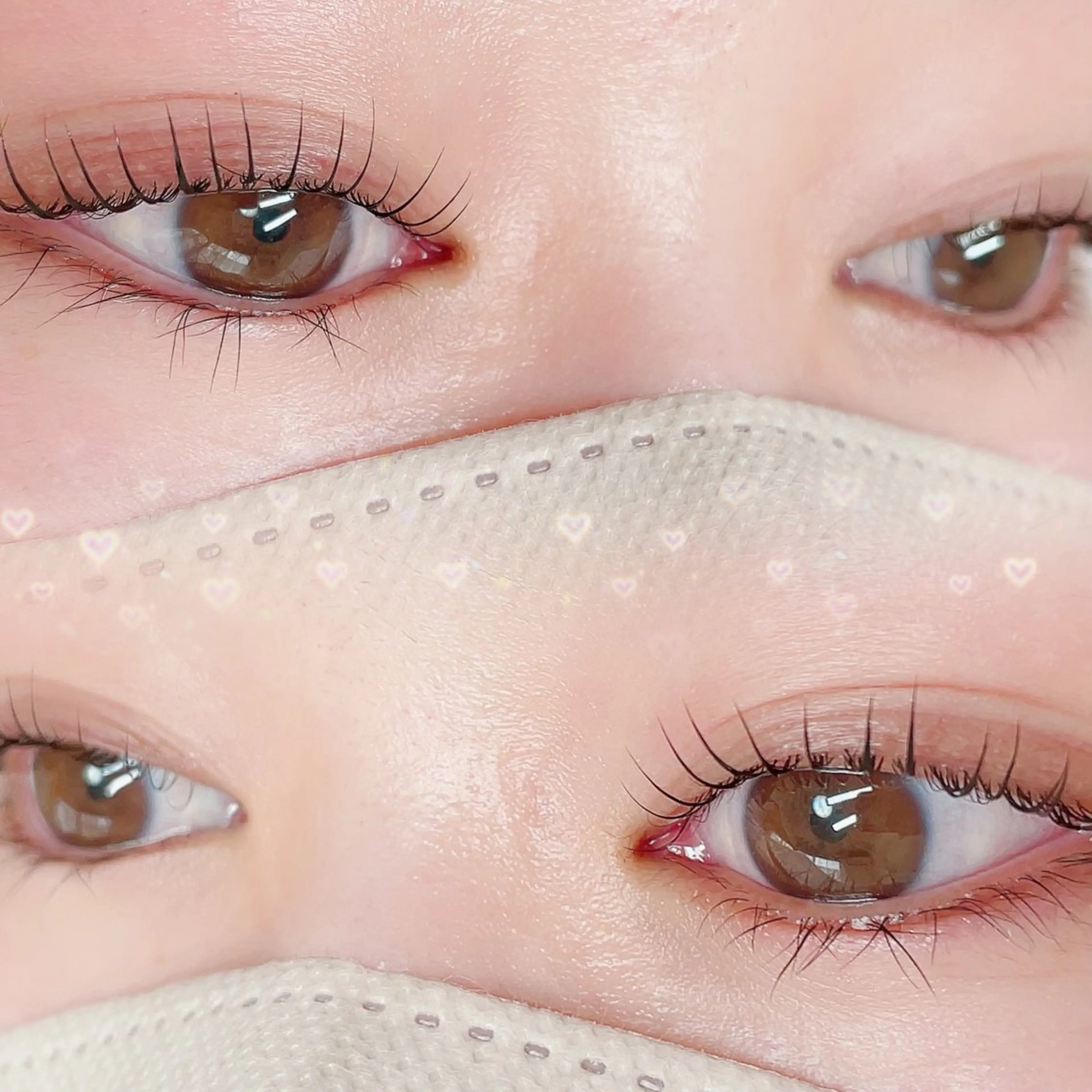 マツエク・マツパ ケラチンラッシュリフト バービーラッシュリフト フラットラッシュ ナチュラル パリジェンヌラッシュリフト Lulu nerineのマツエク・マツパデザイン