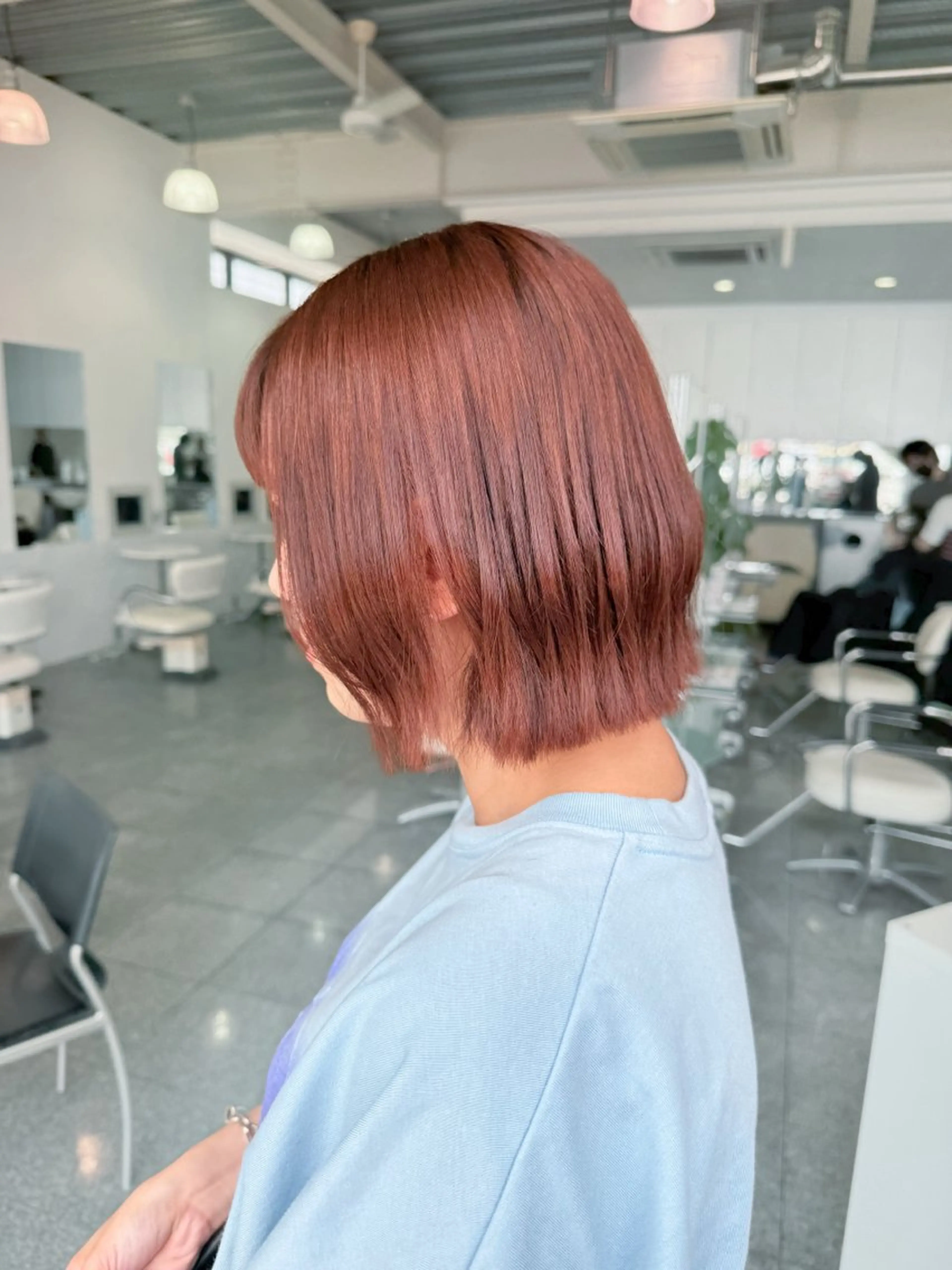 ショート カラー ボルドーカラー ブラウンカラー 🫧ヒシダアキ taboo.i🫧のヘアスタイル