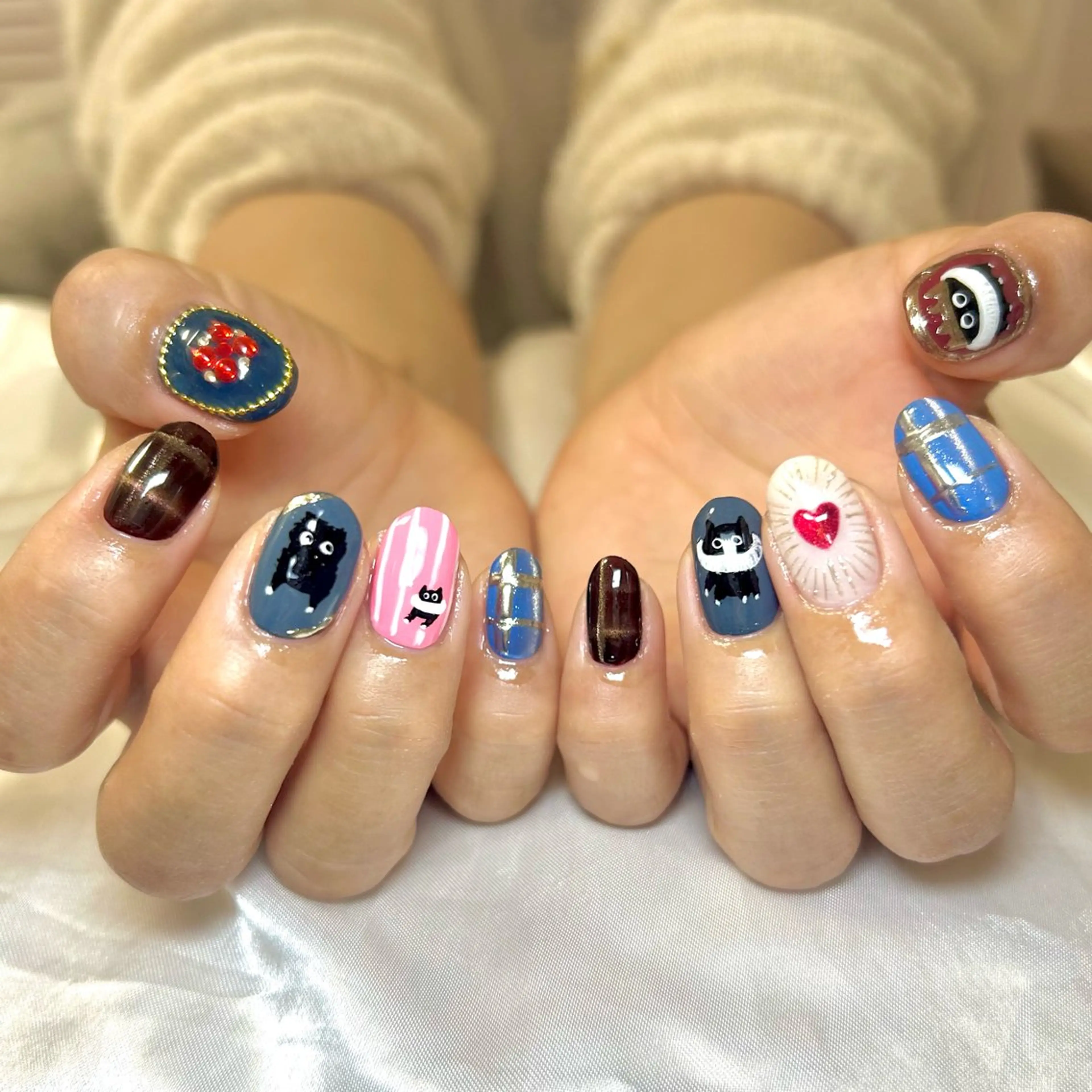 ネイル ロングネイル ハンドネイル yamane de  salonのネイルデザイン