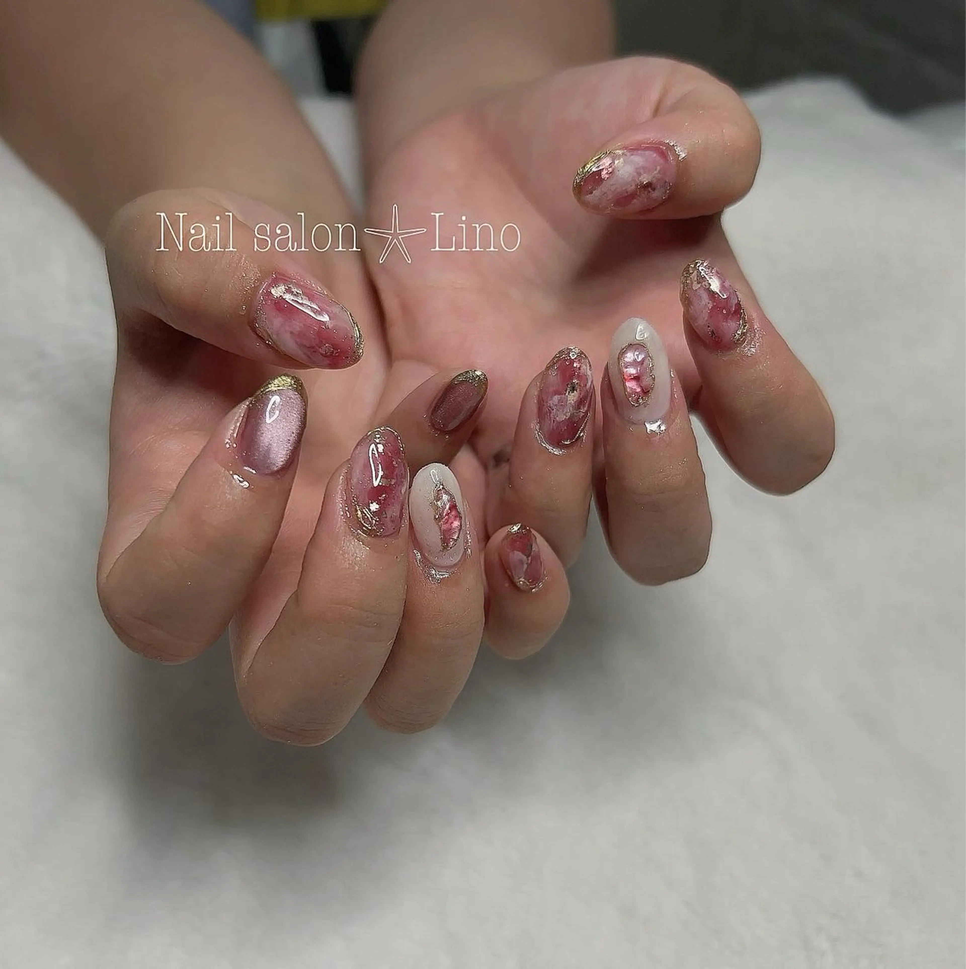 ネイル ハンドネイル 小島 悠子のネイルデザイン