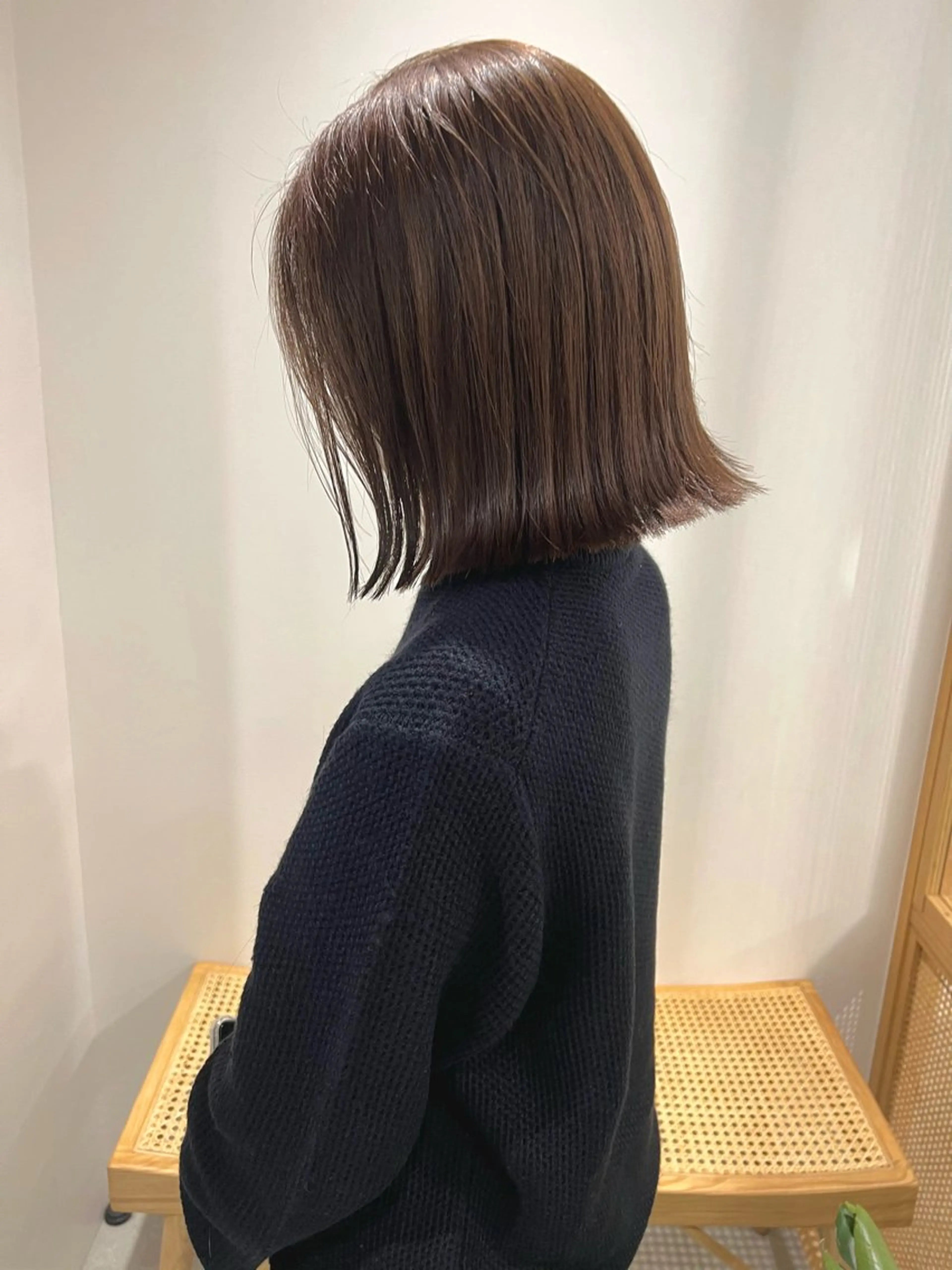 ミディアム ボブ カット 💛河原町/透明感/ コテ巻き/moe💛のヘアスタイル