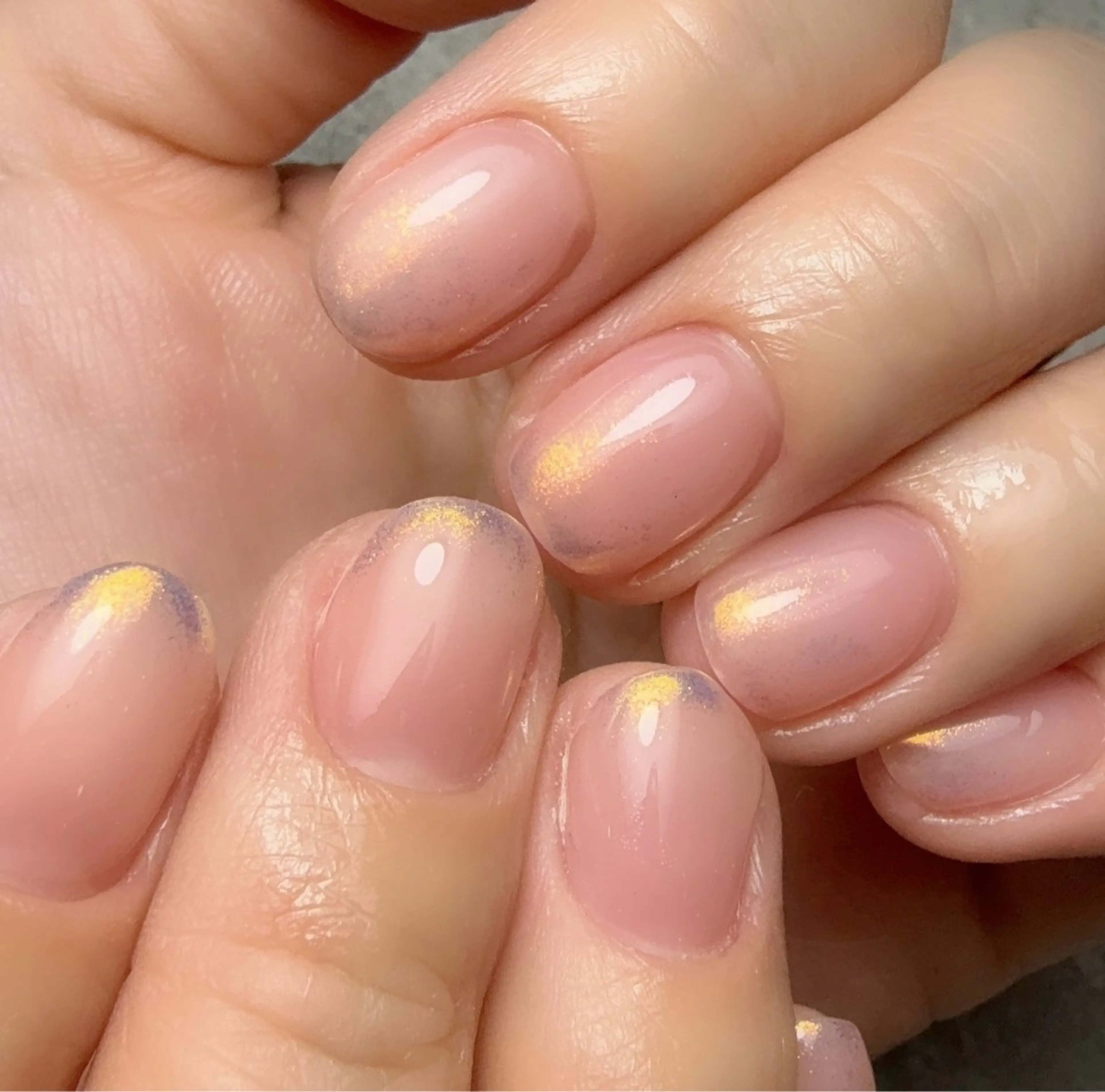 ネイル オーロラネイル ハンドネイル Narumi nailのネイルデザイン