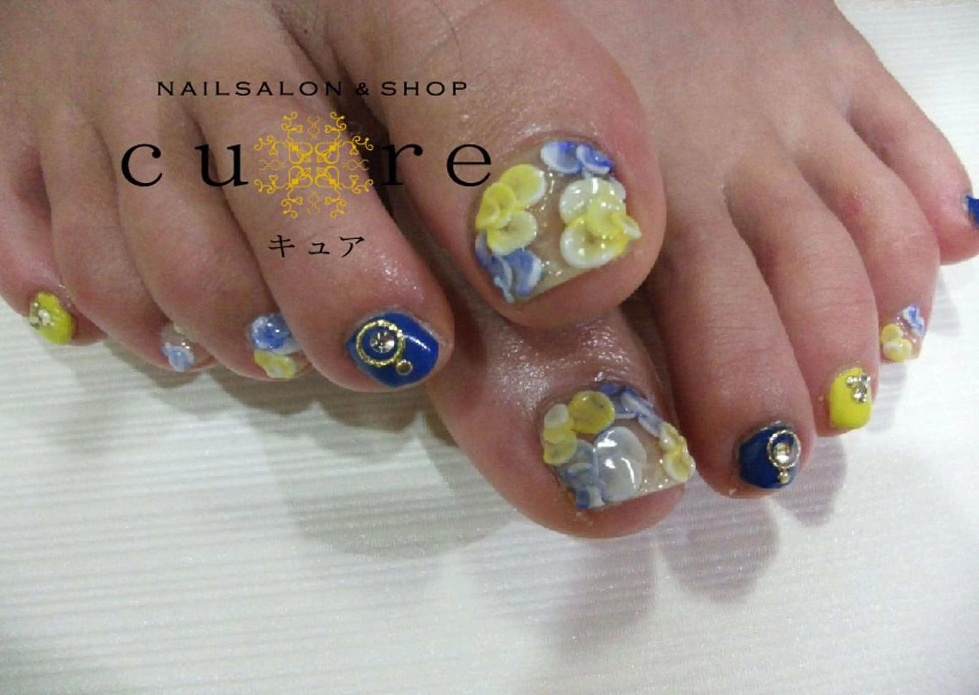 ネイル フットネイル ジェルネイル ネイルサロン Cureのネイルデザイン