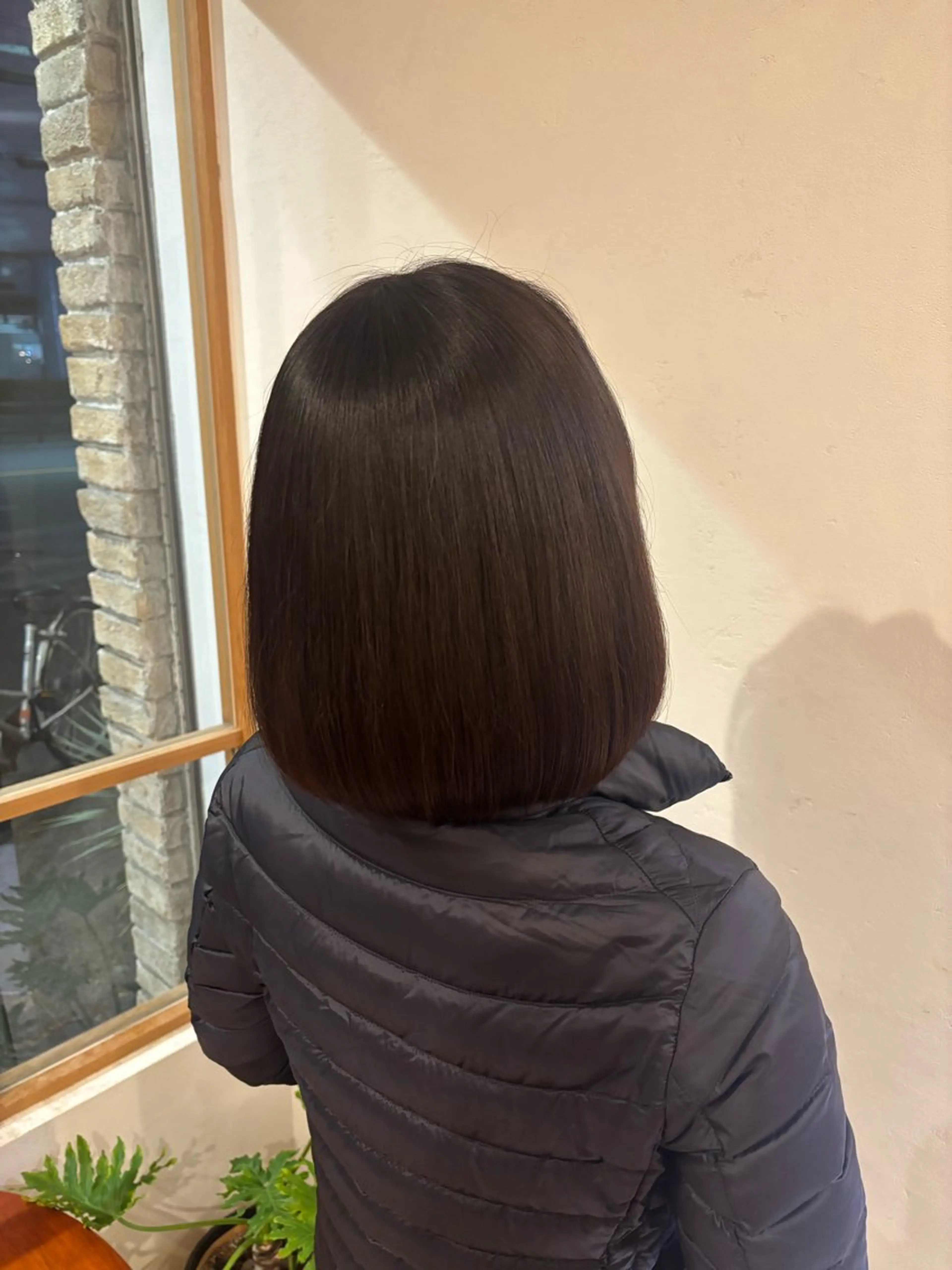 カラー ラベンダーカラー 永山 日菜のヘアスタイル