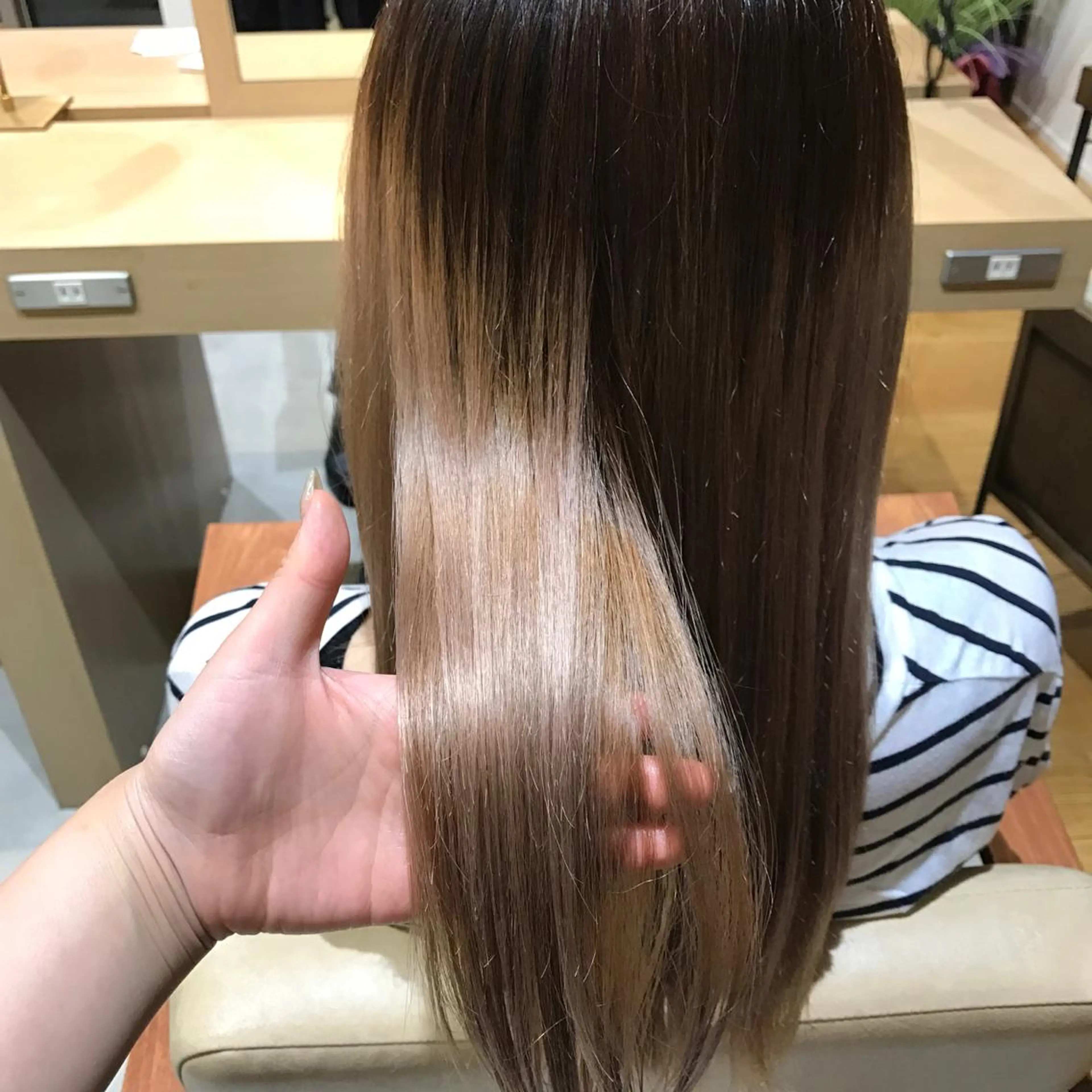 ロング 庄司 美佑樹のヘアスタイル