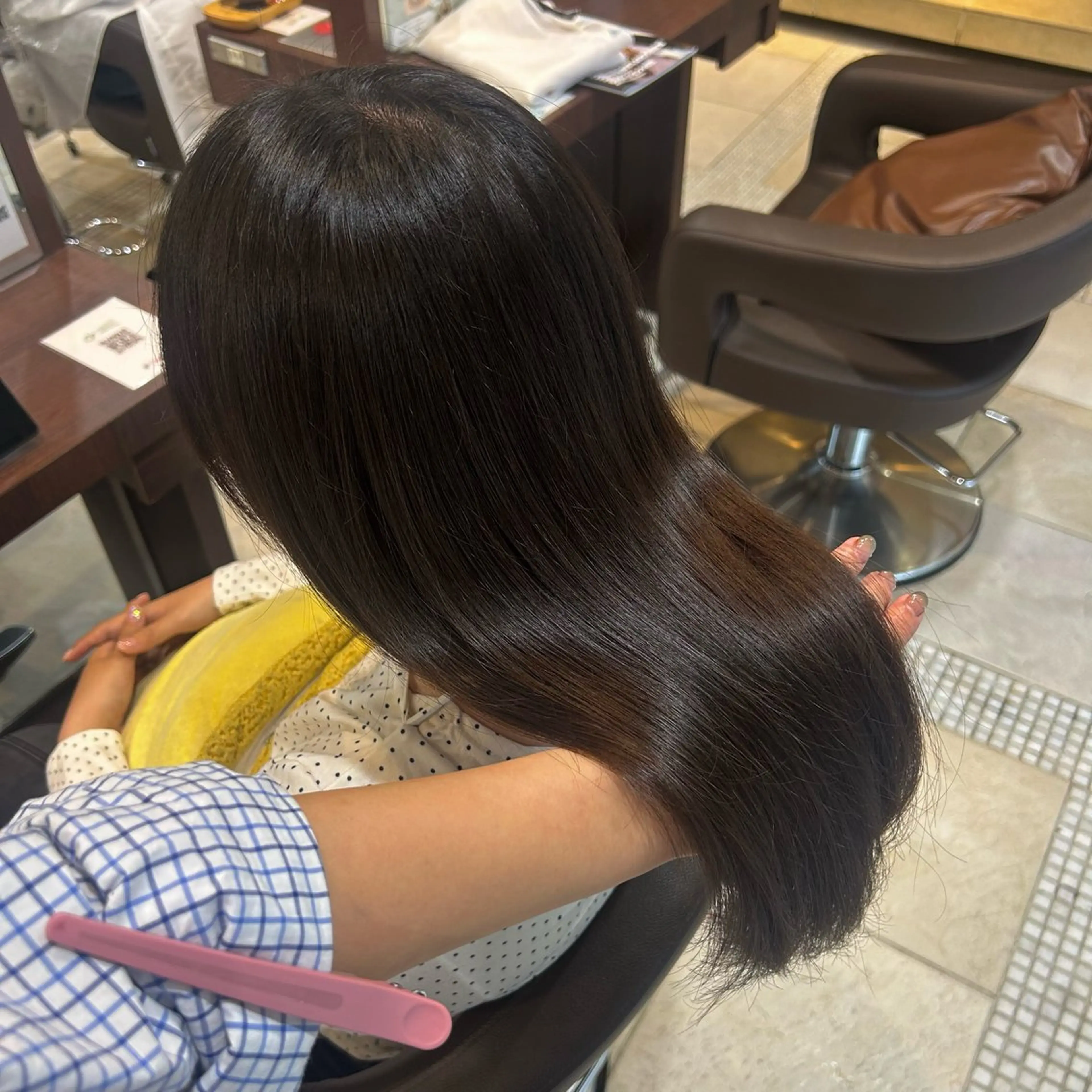 ロング トリートメント トリートメント 築花 マリエル絵里のヘアスタイル