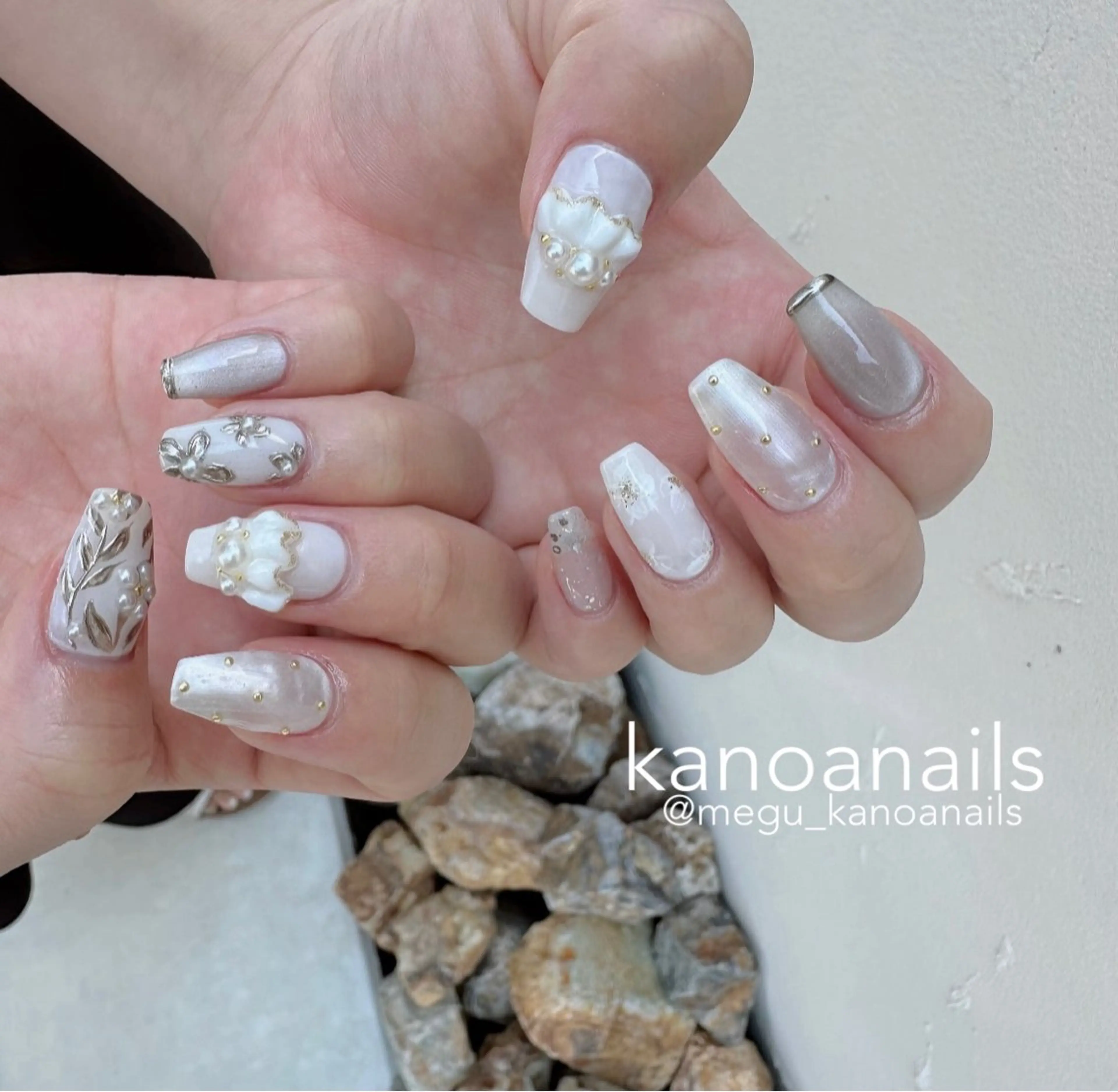 ネイル megu_ kanoanailのネイルデザイン