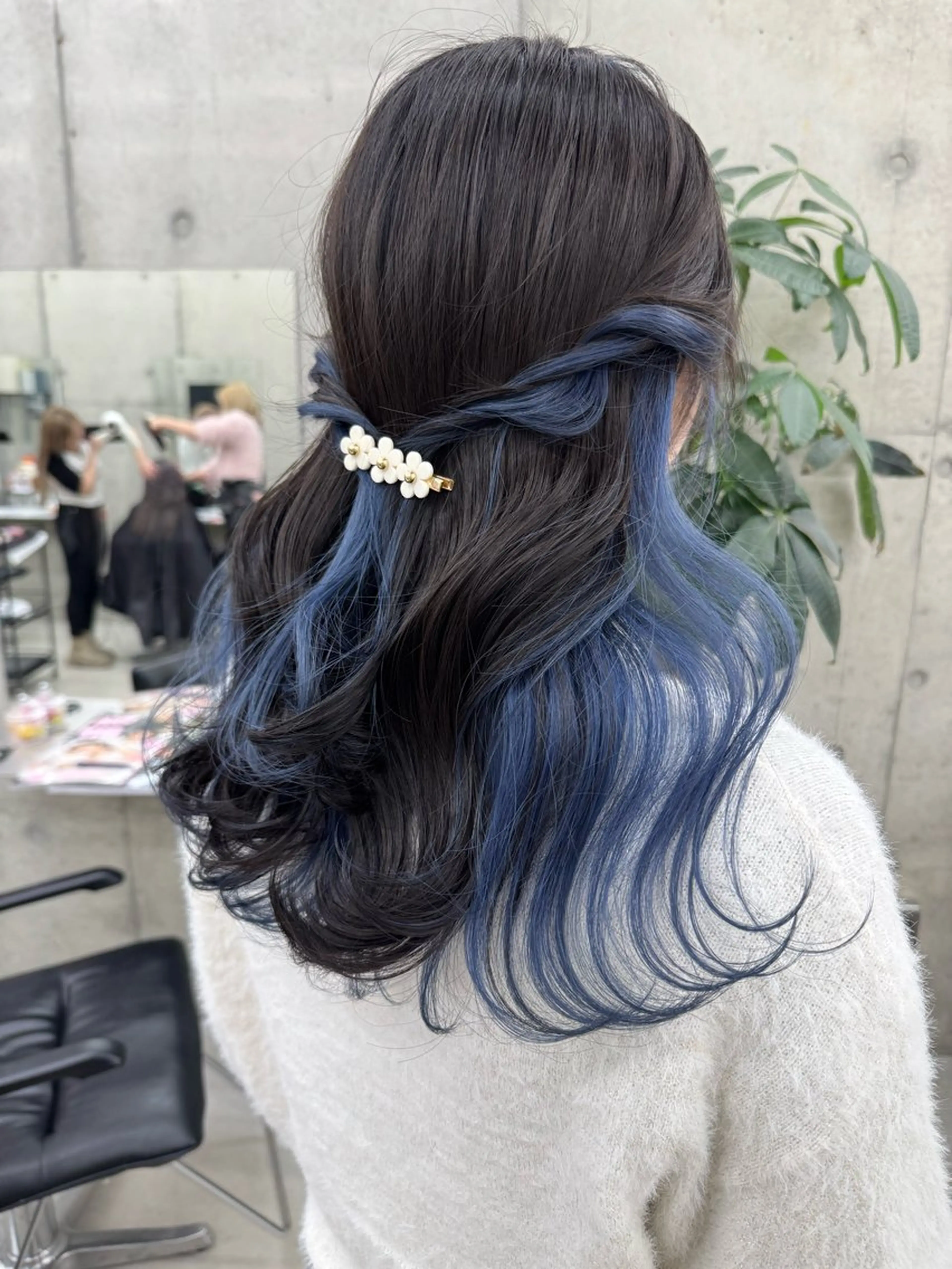 カラー ブリーチ ケアブリーチ 田中 莉香のヘアスタイル