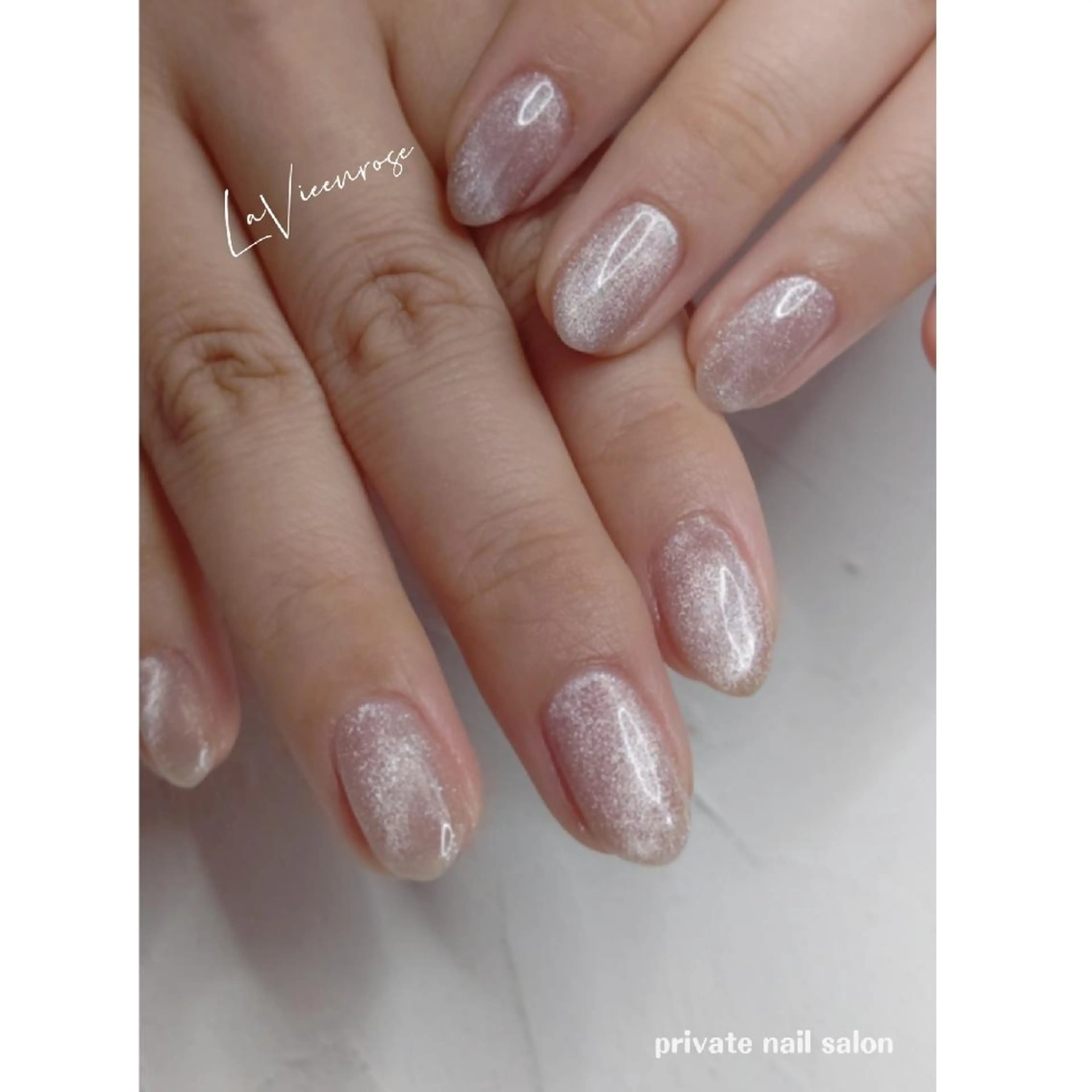 ネイル ラヴィアン ローズのネイルデザイン