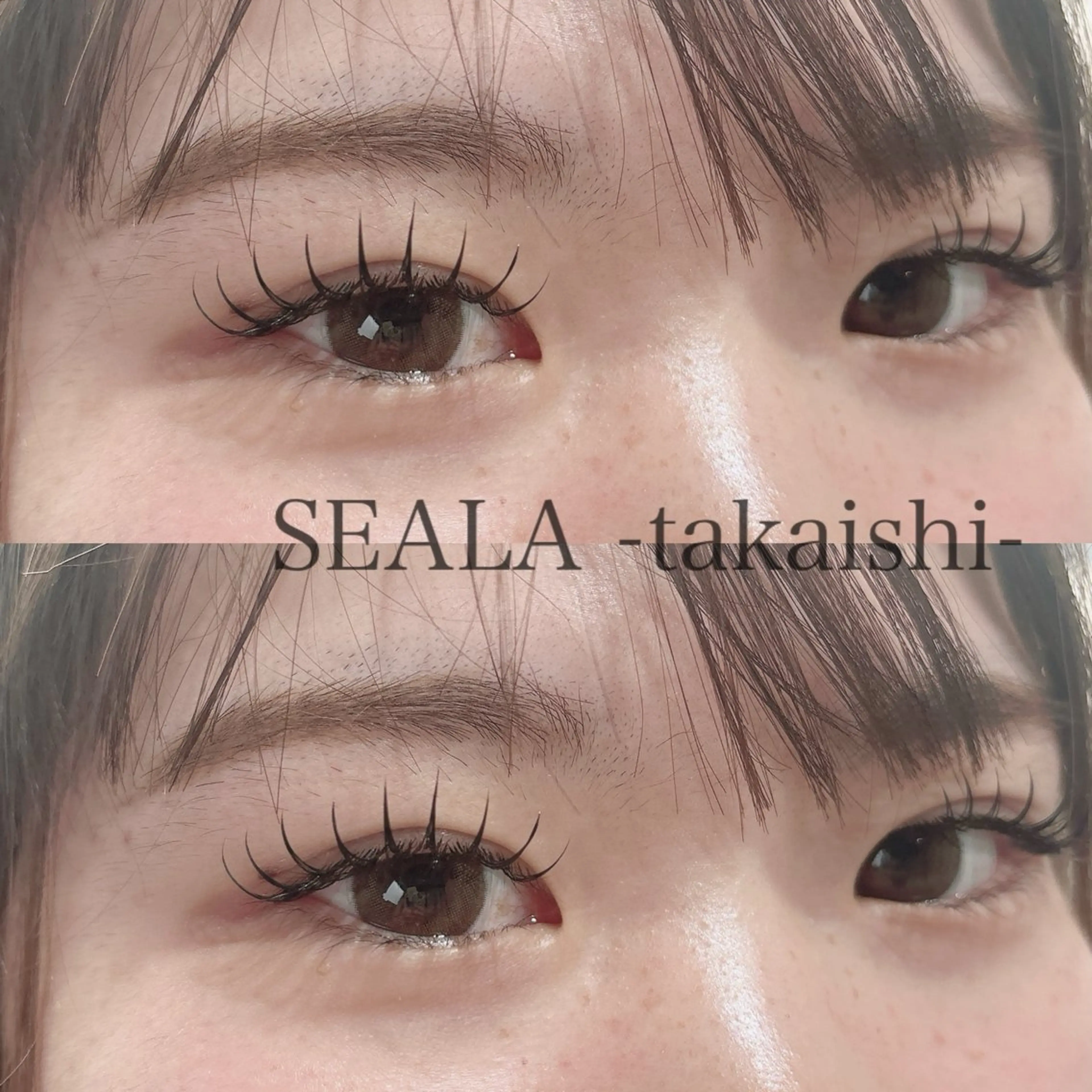 マツエク・マツパ バインドロック カラーマツエク フラットラッシュ パリジェンヌラッシュリフト まつげパーマ SEALA 高石の眉毛・アイブロウイメージ