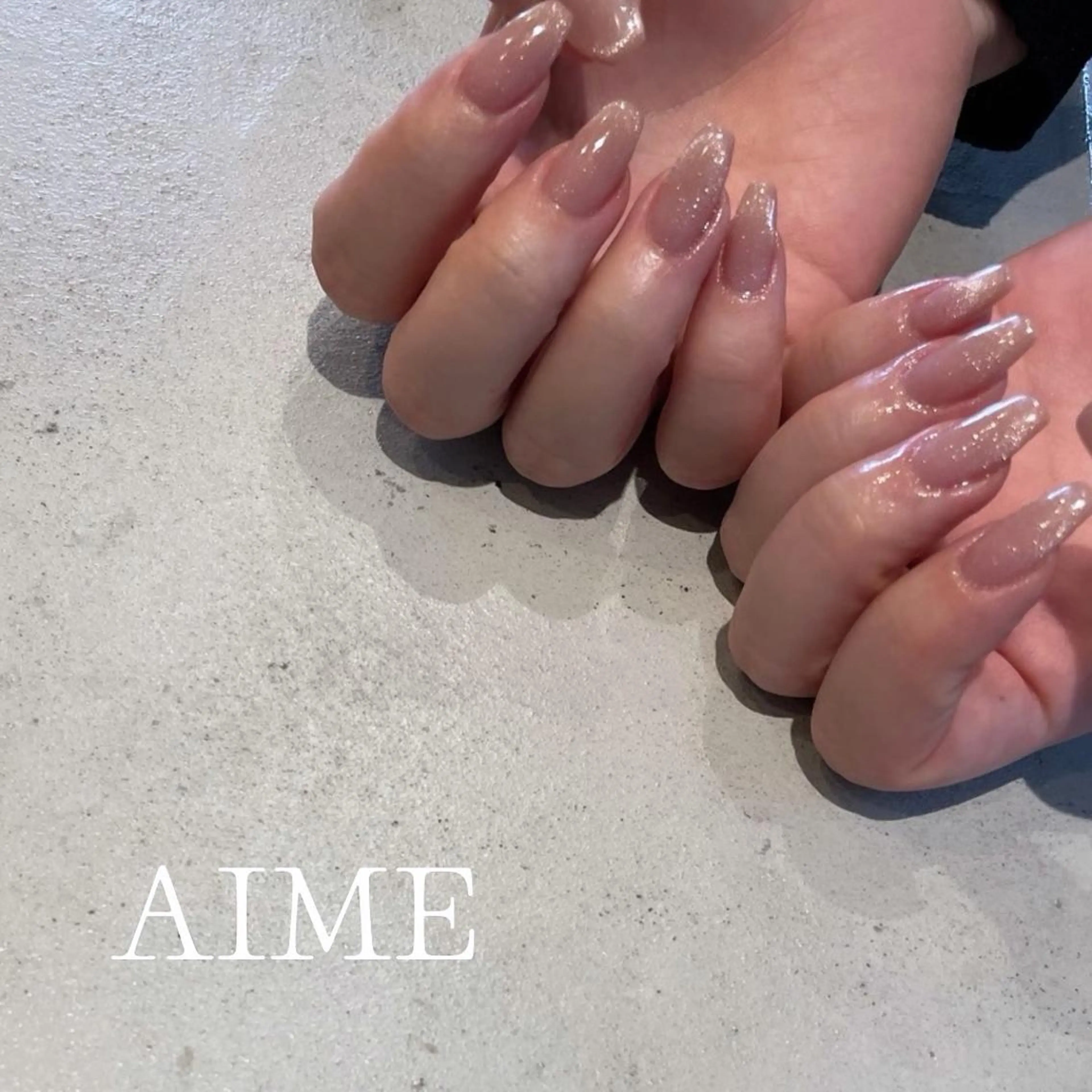 ネイル アートネイル ハンドネイル AIME （momo）のネイルデザイン