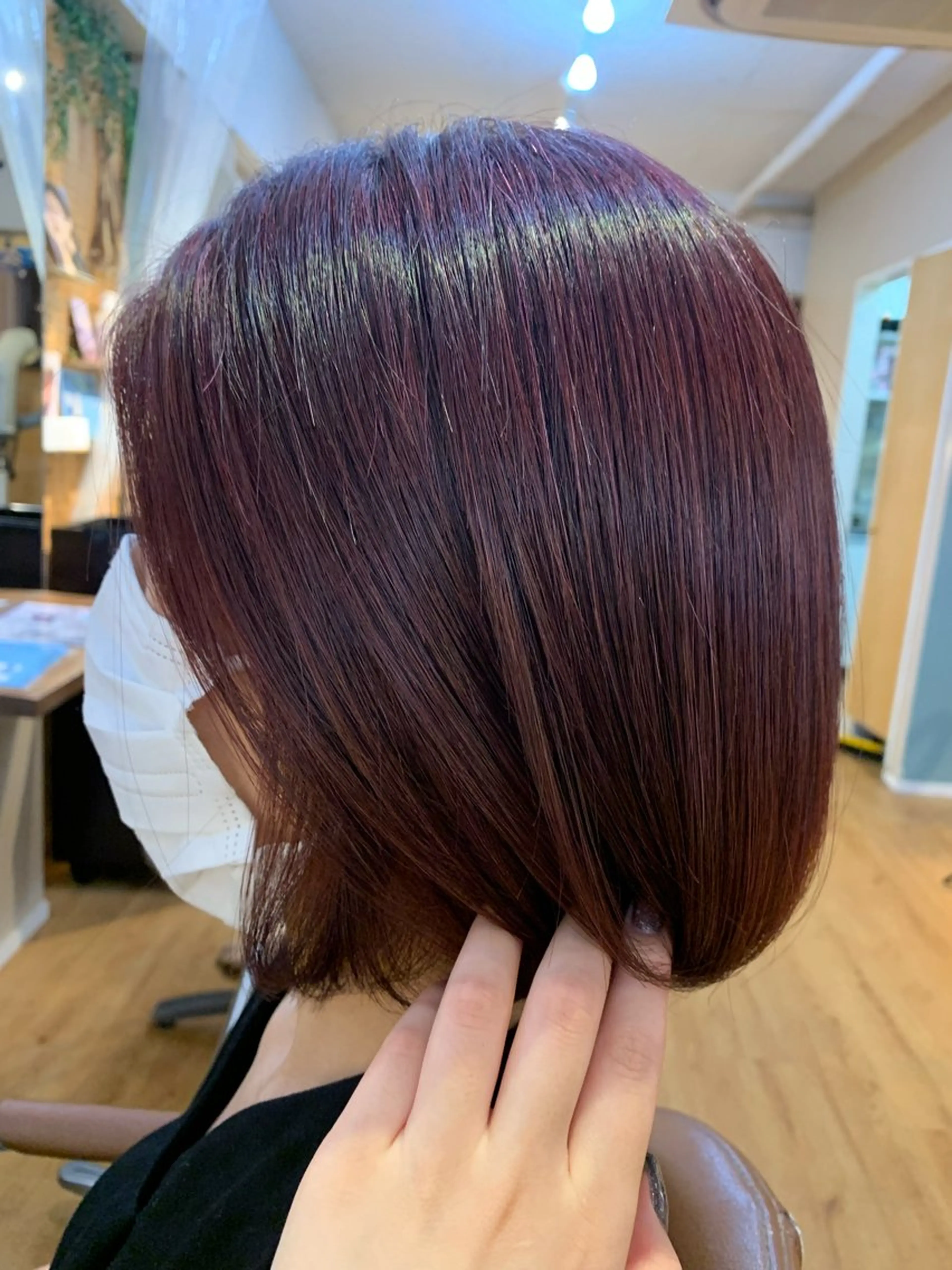 ショート Maho Saitoのヘアスタイル