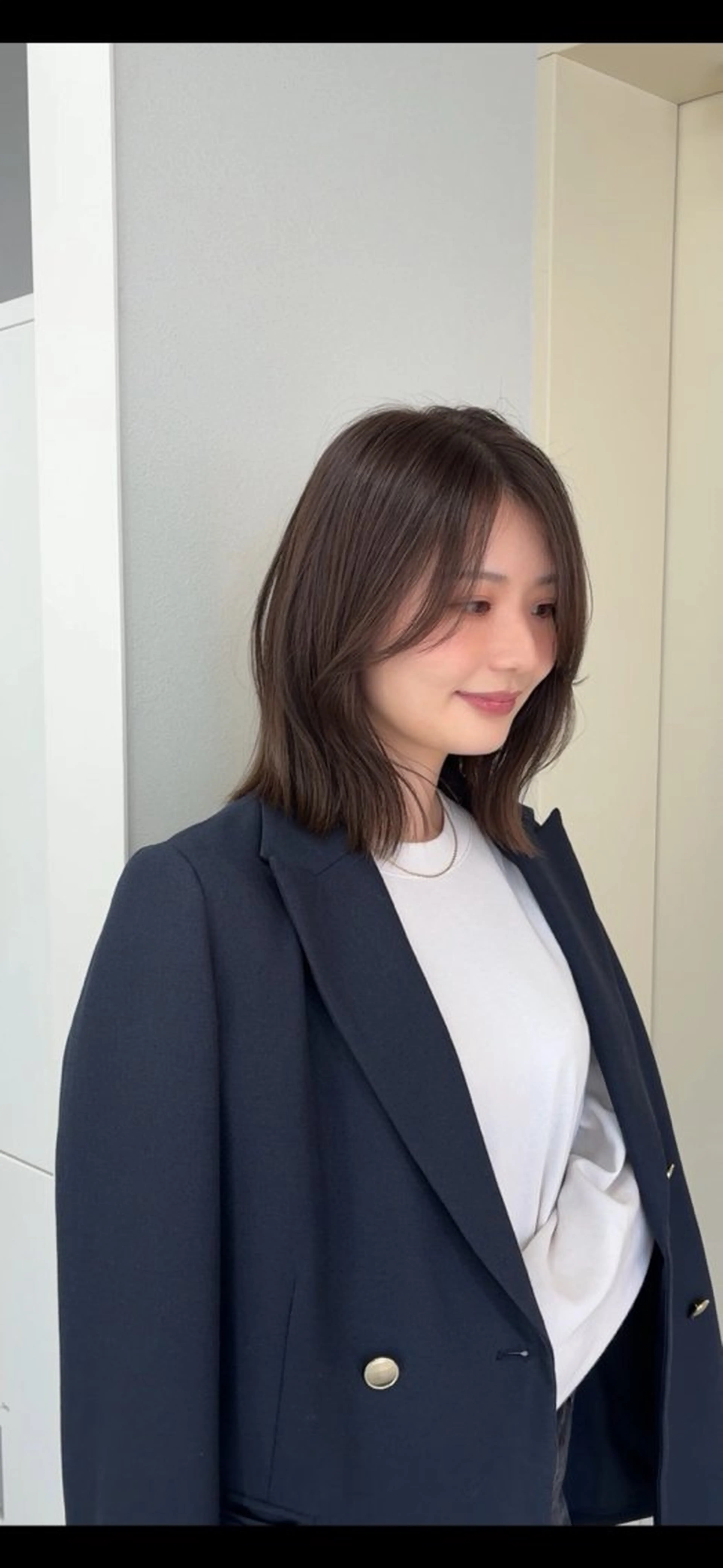 ショート ボブ くびれヘア カット ヘアカラー トリートメント ブリーチなし透明感 🪄aoi🤎のヘアスタイル