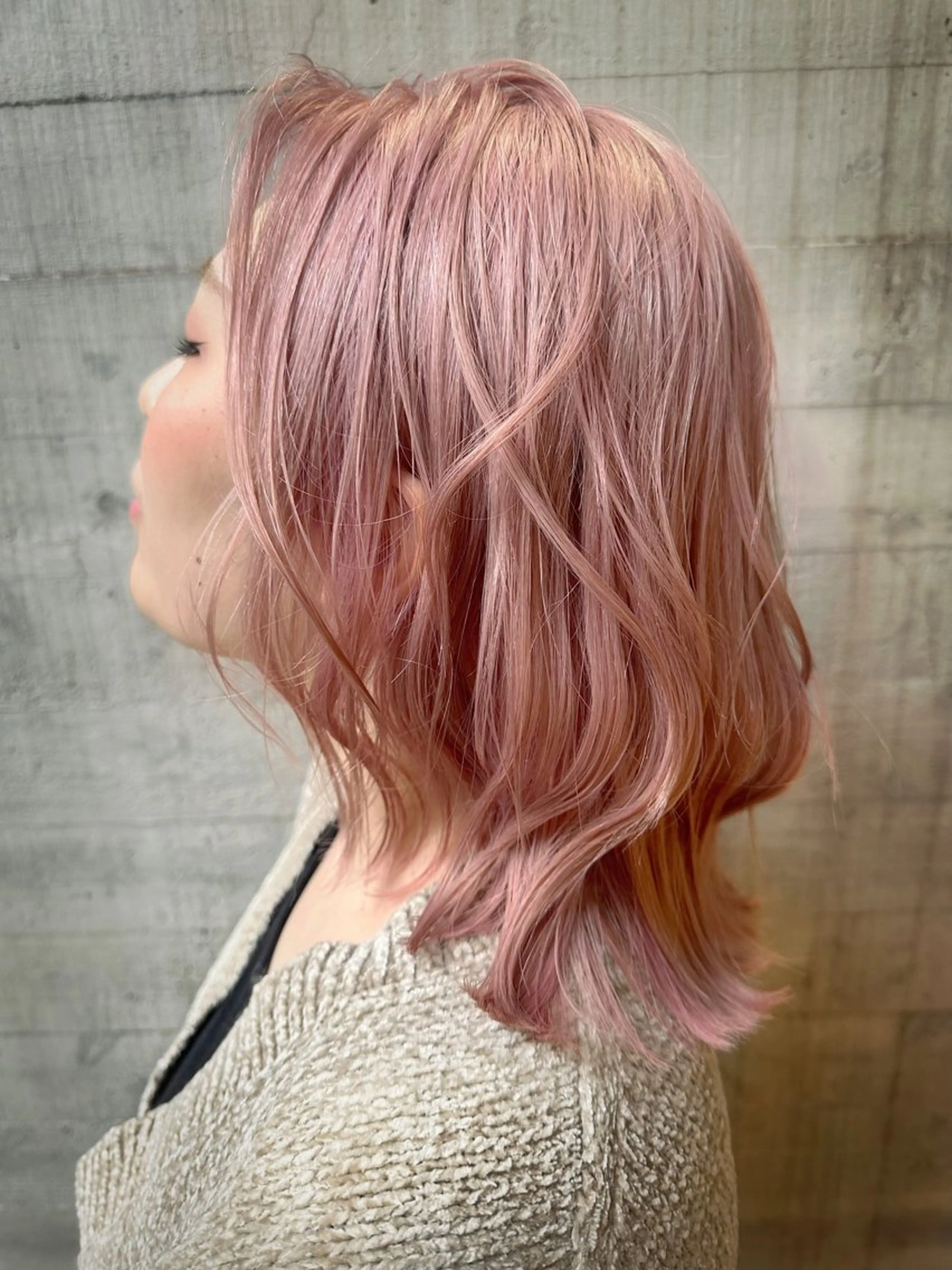 ミディアム 斉藤 潤一のヘアスタイル