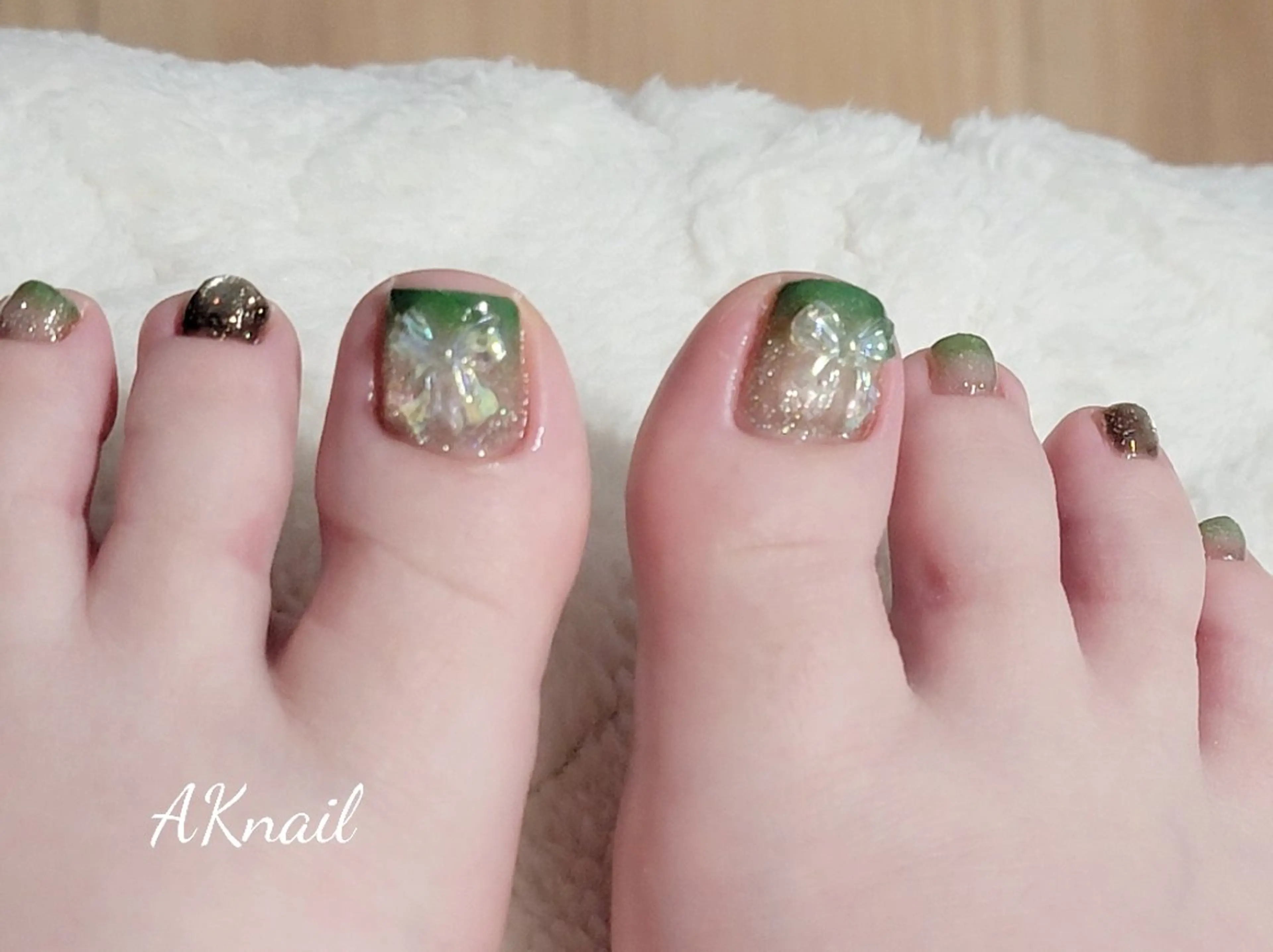 ネイル フットネイル ネイル&巻き爪サロン 　AKnailのネイルデザイン