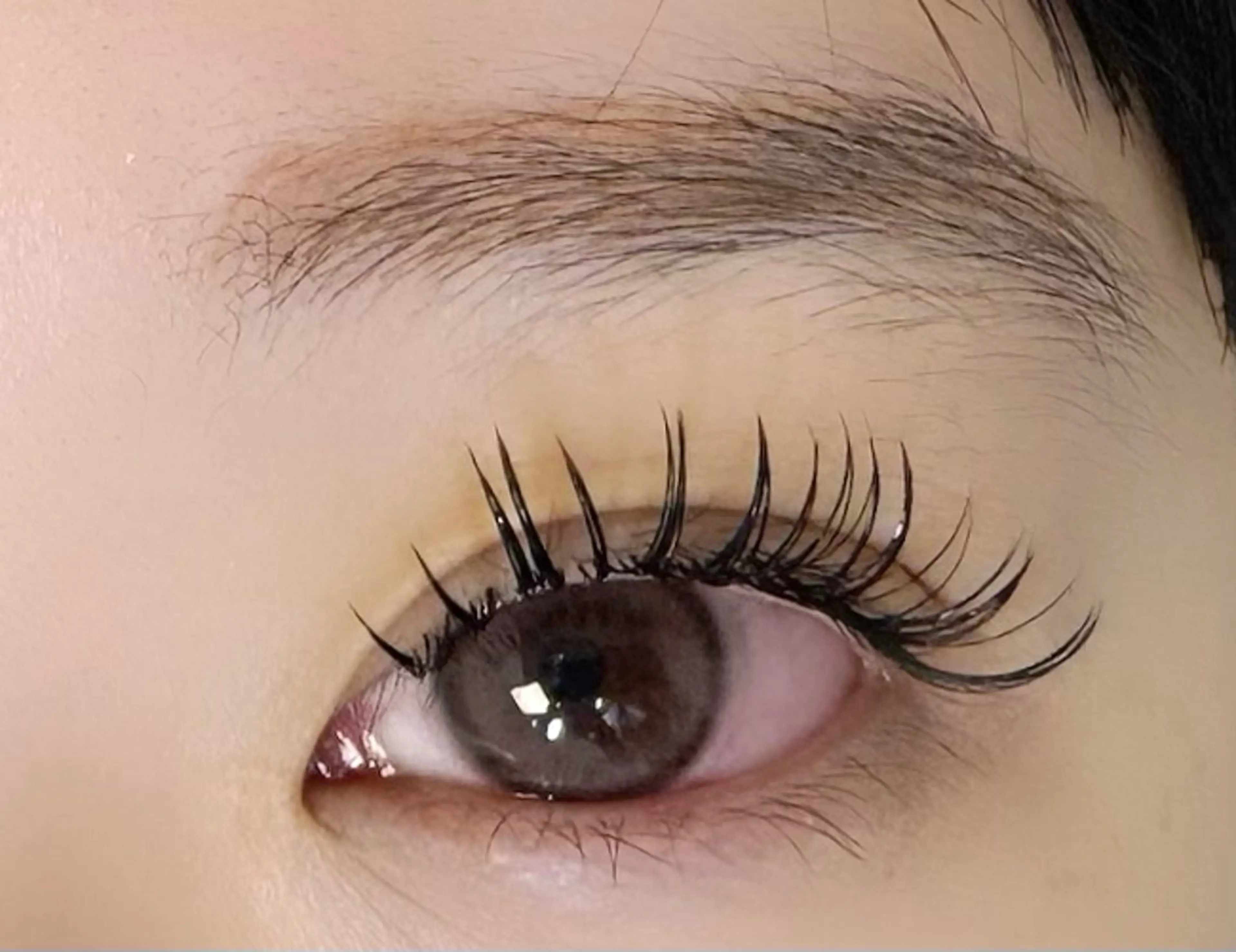 マツエク・マツパ フラットラッシュ マツエク 20日空き有♡ ERIKA♡のマツエク・マツパデザイン