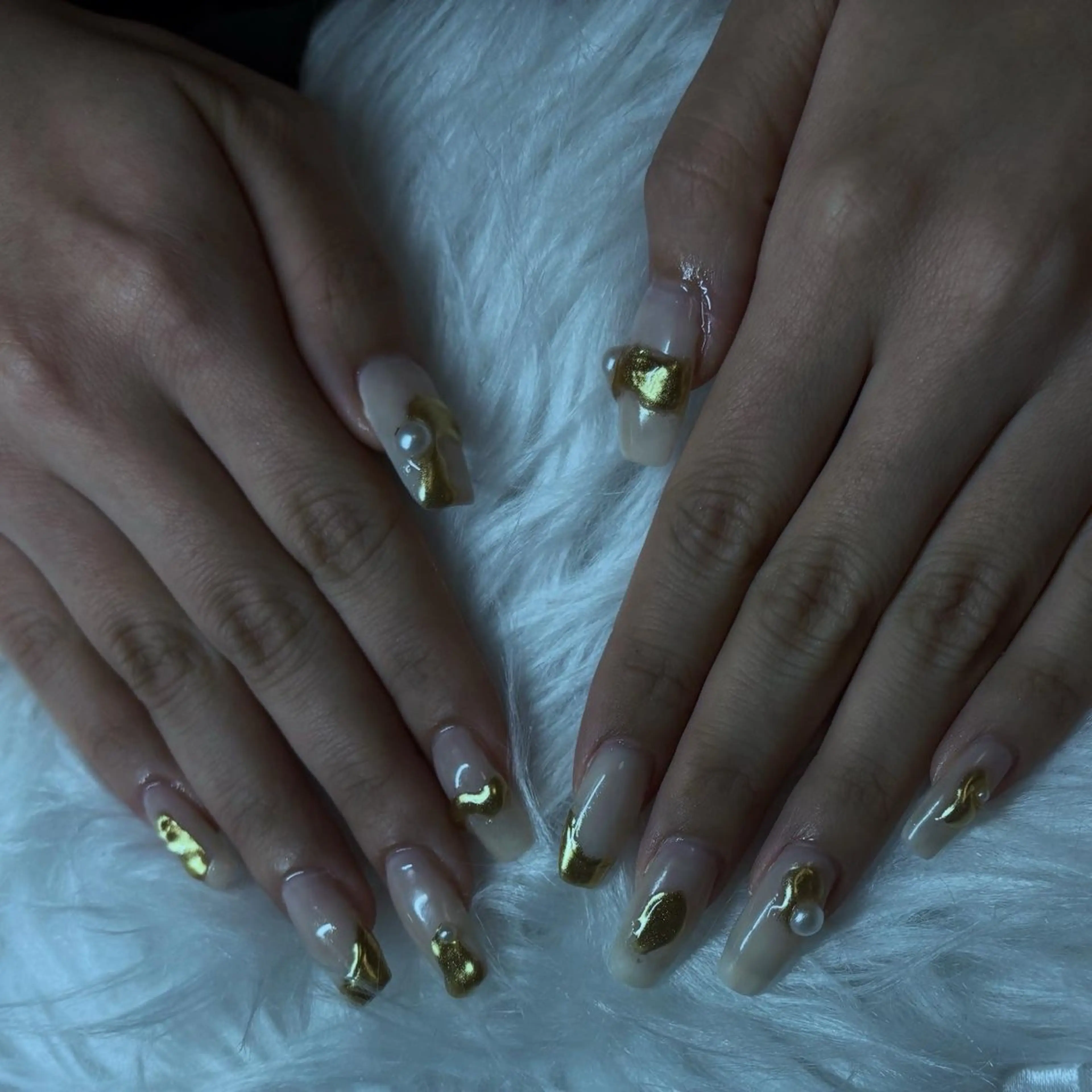 ネイル 長さ出し 持ち込み vante_aimi .パラジェル取扱店のネイルデザイン