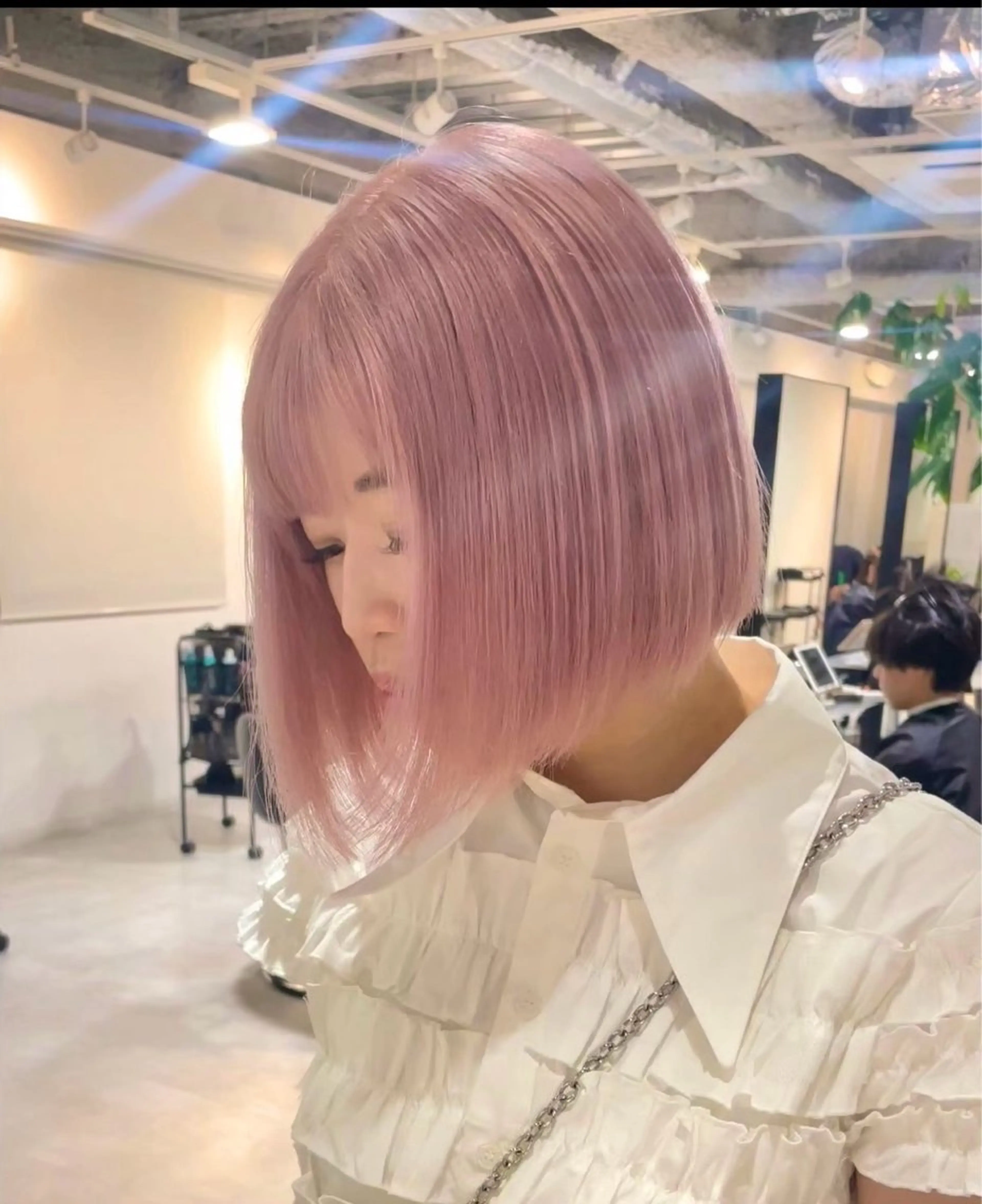 ショート カラー 神戸三宮 nanomiのヘアスタイル