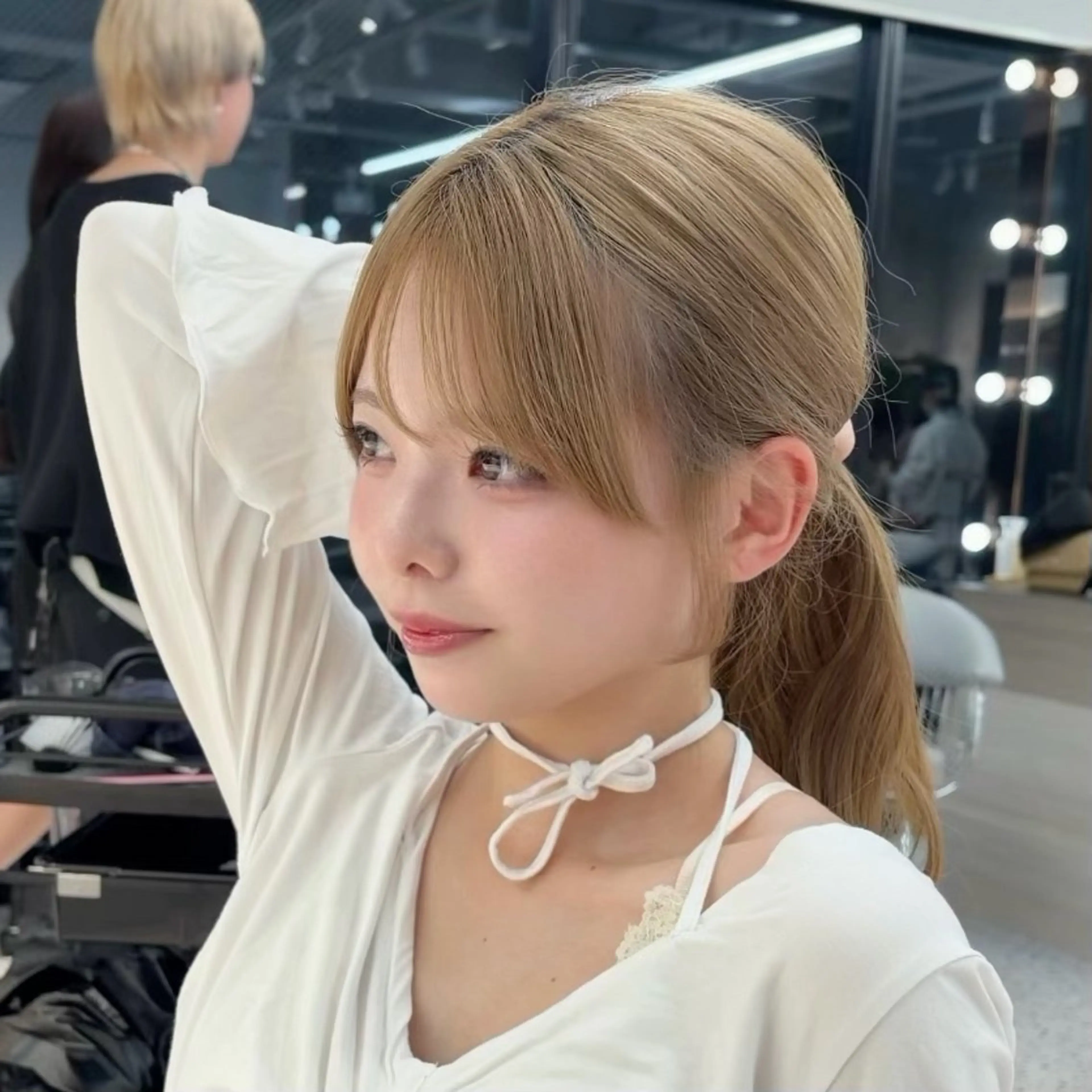 ヘアアレンジ カット ヘアセット monaヘアアレンジ 🎀/お呼ばれのヘアスタイル