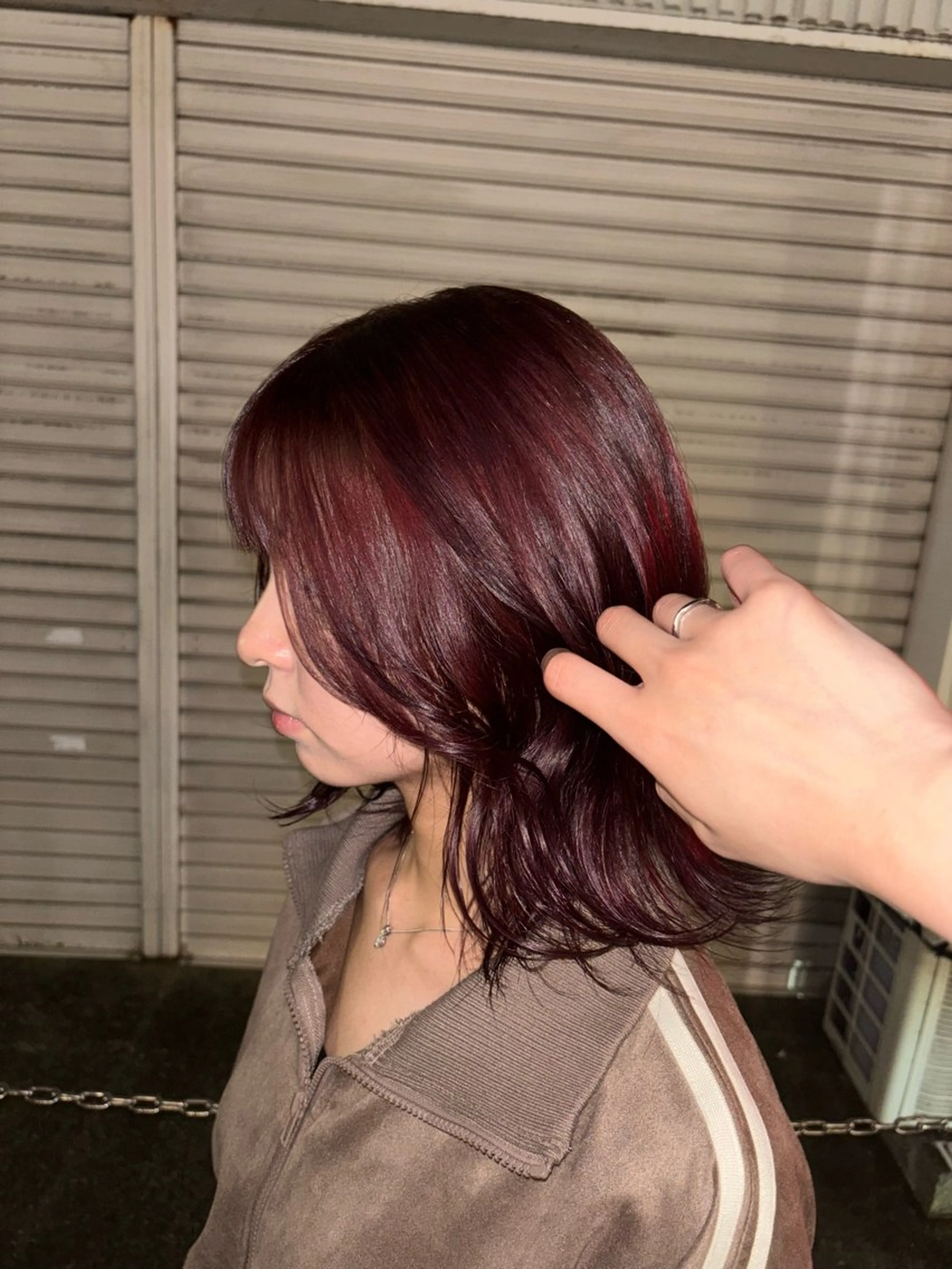 ミディアム カラー MEY HAIR CURLYS所属・ハードパーマ Rico💜のヘアスタイル