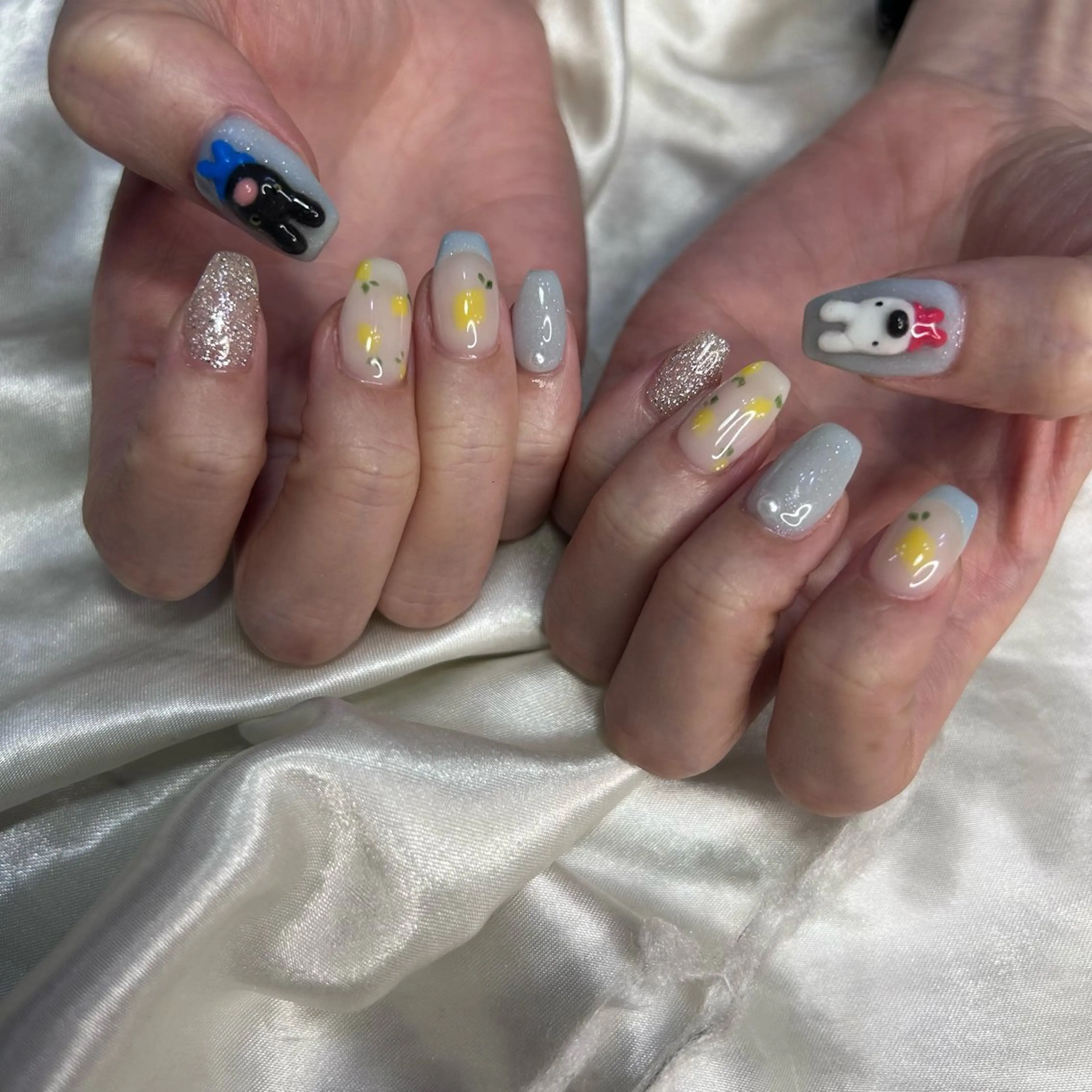 ネイル ハンドネイル 西岡 杏のネイルデザイン