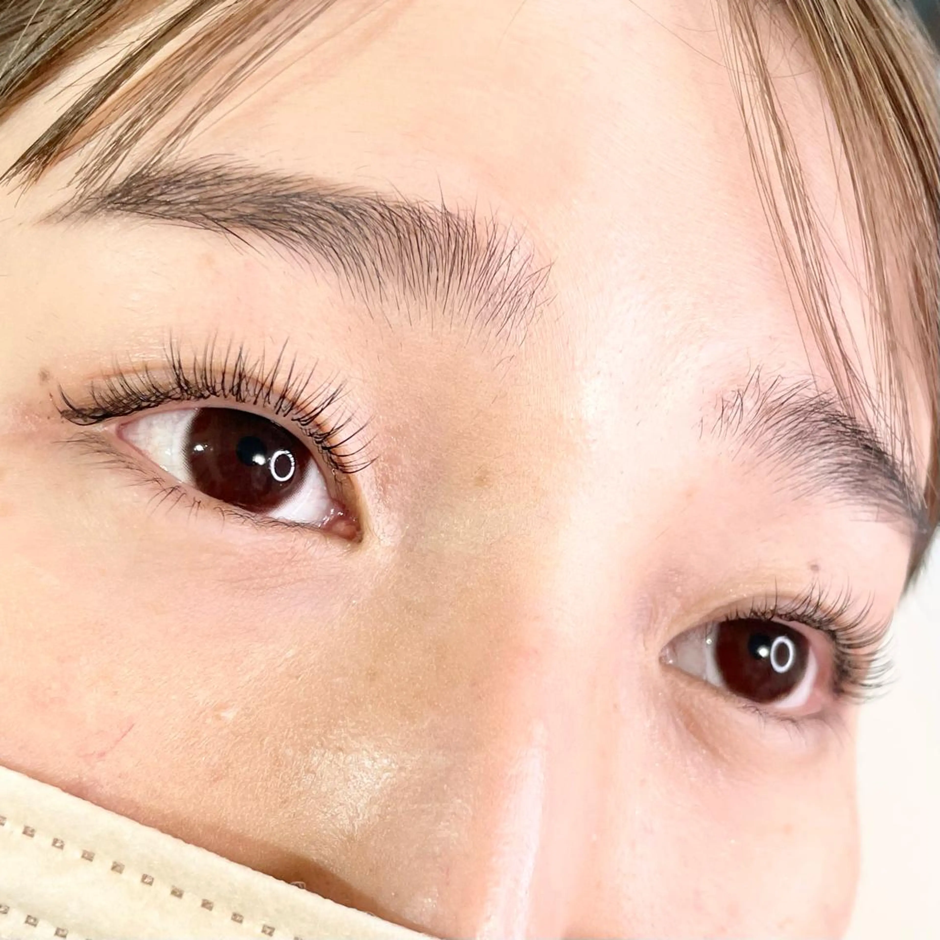 マツエク・マツパ ナチュラル 当日◎中目黒 まつげまゆげサロンのマツエク・マツパデザイン
