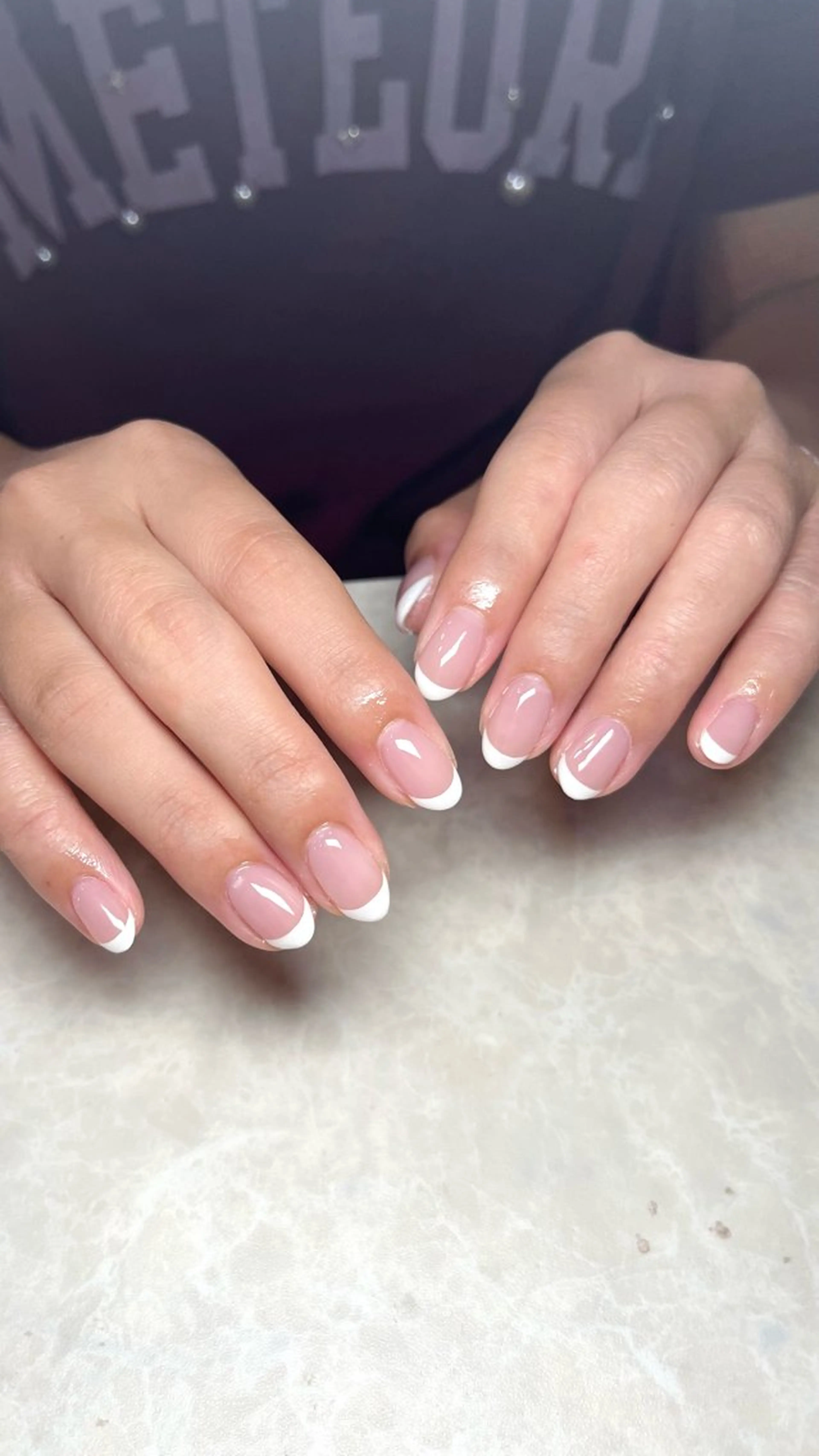 ネイル フレンチネイル 🌻Sunrich Fuka🌻のネイルデザイン