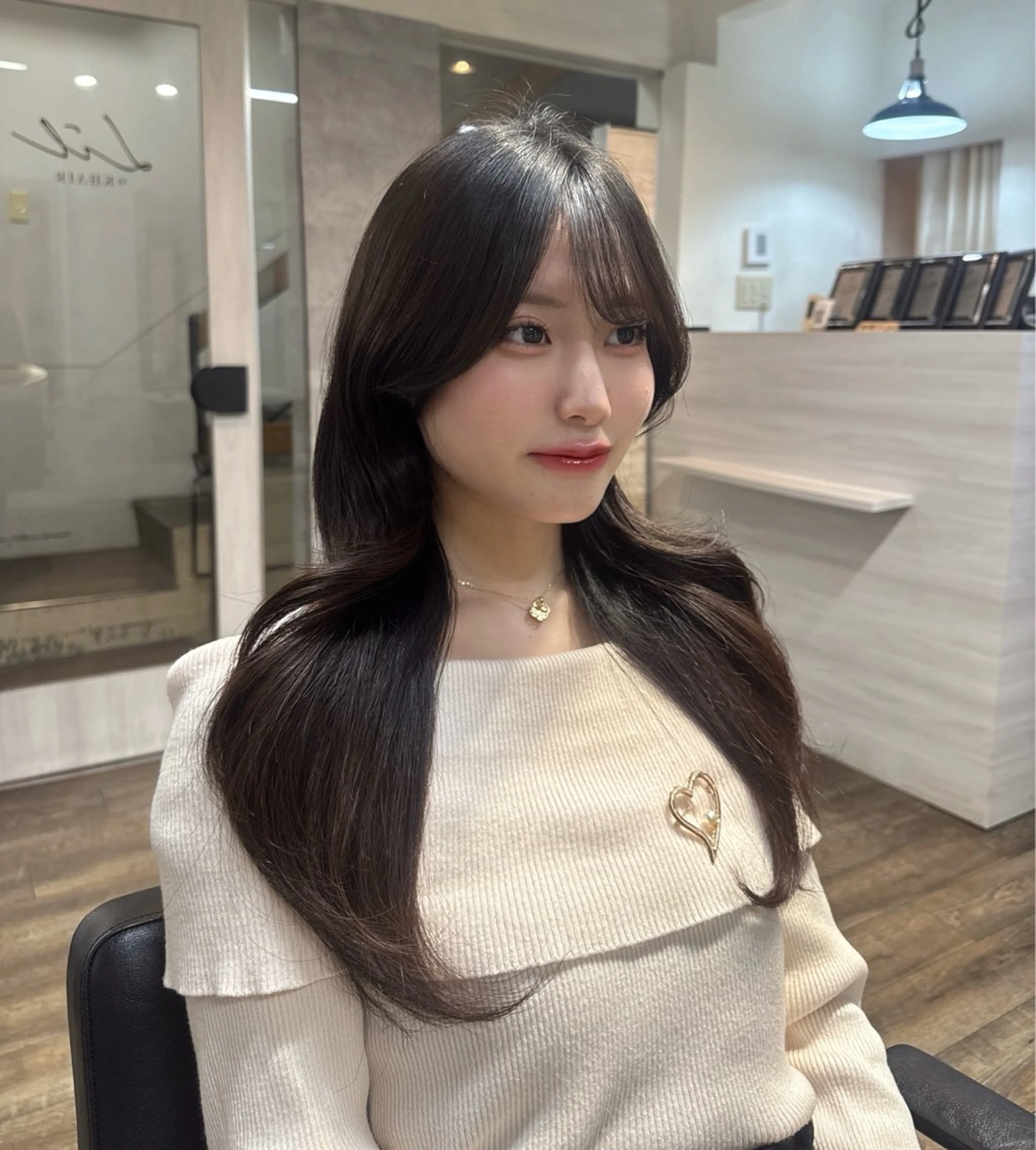 ロング カラー ブラウンカラー Rena/メンズヘア /ワンホンヘアのヘアスタイル