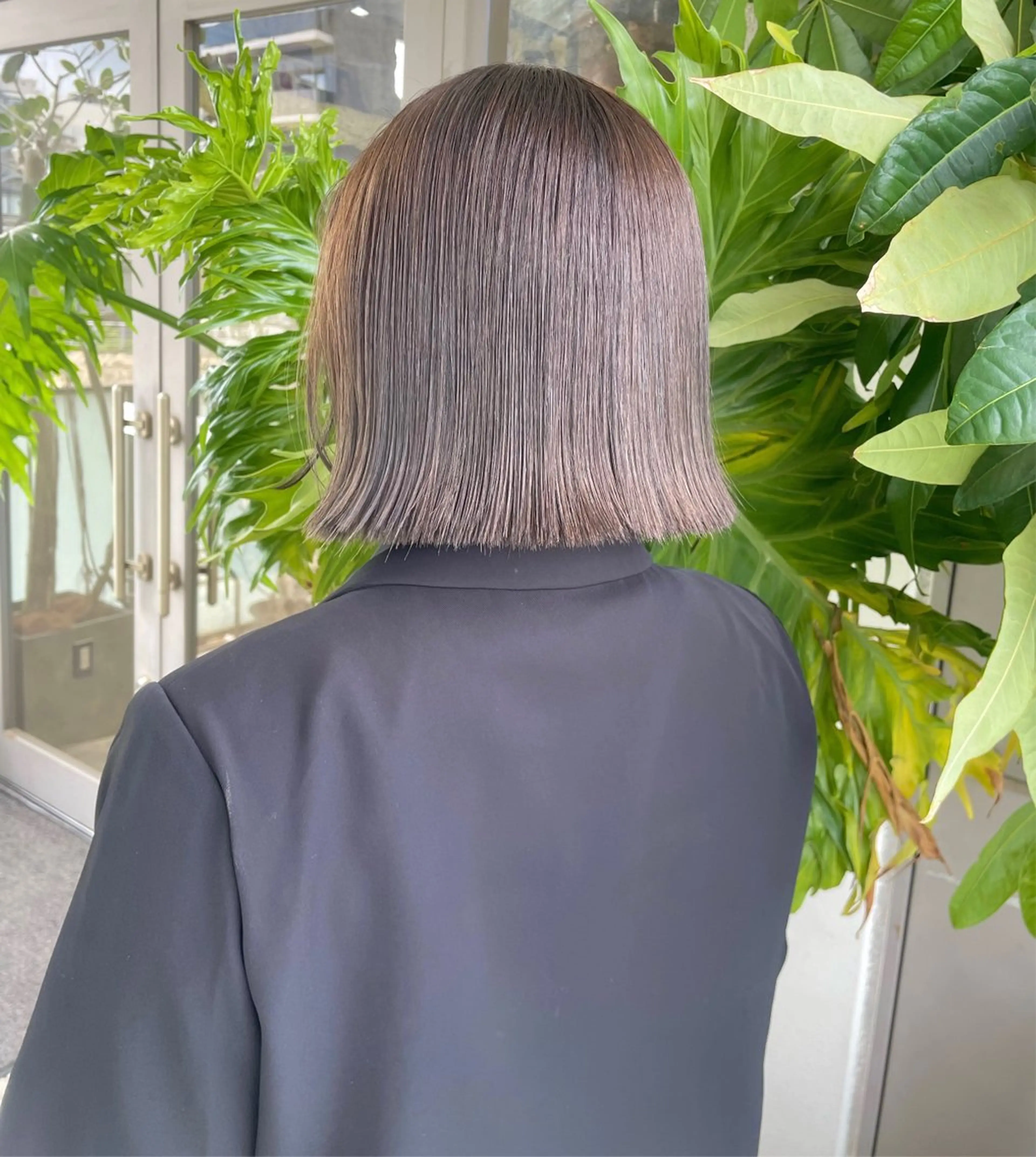 カラー カノン/透明感カラー /酸性ストレートのヘアスタイル