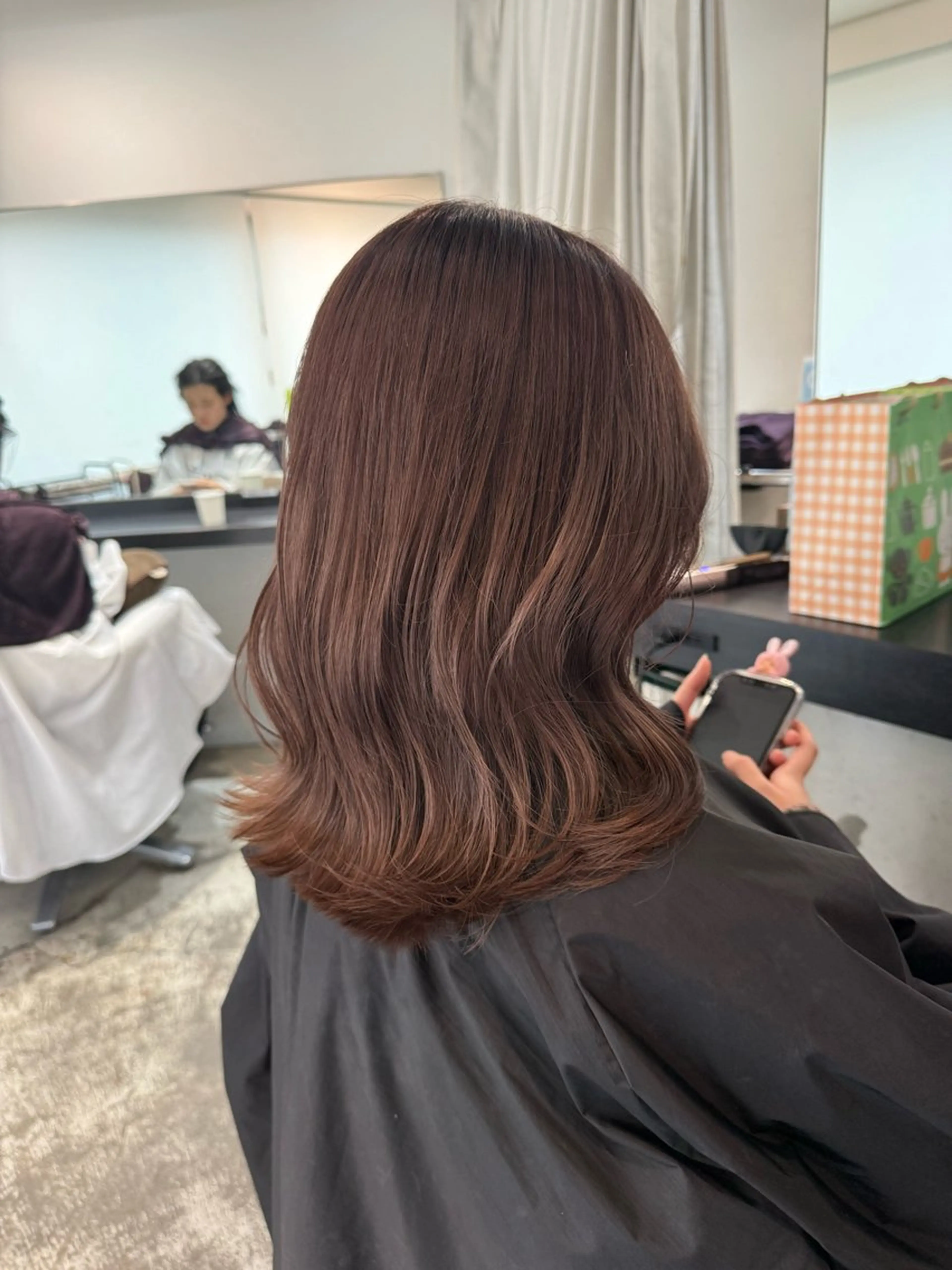 カラー ブラウンカラー ヘアカラー トリートメント WELLY  TOKYO所属・🌈レイヤーカット/ ハイトーン🌈タクマのヘアスタイル