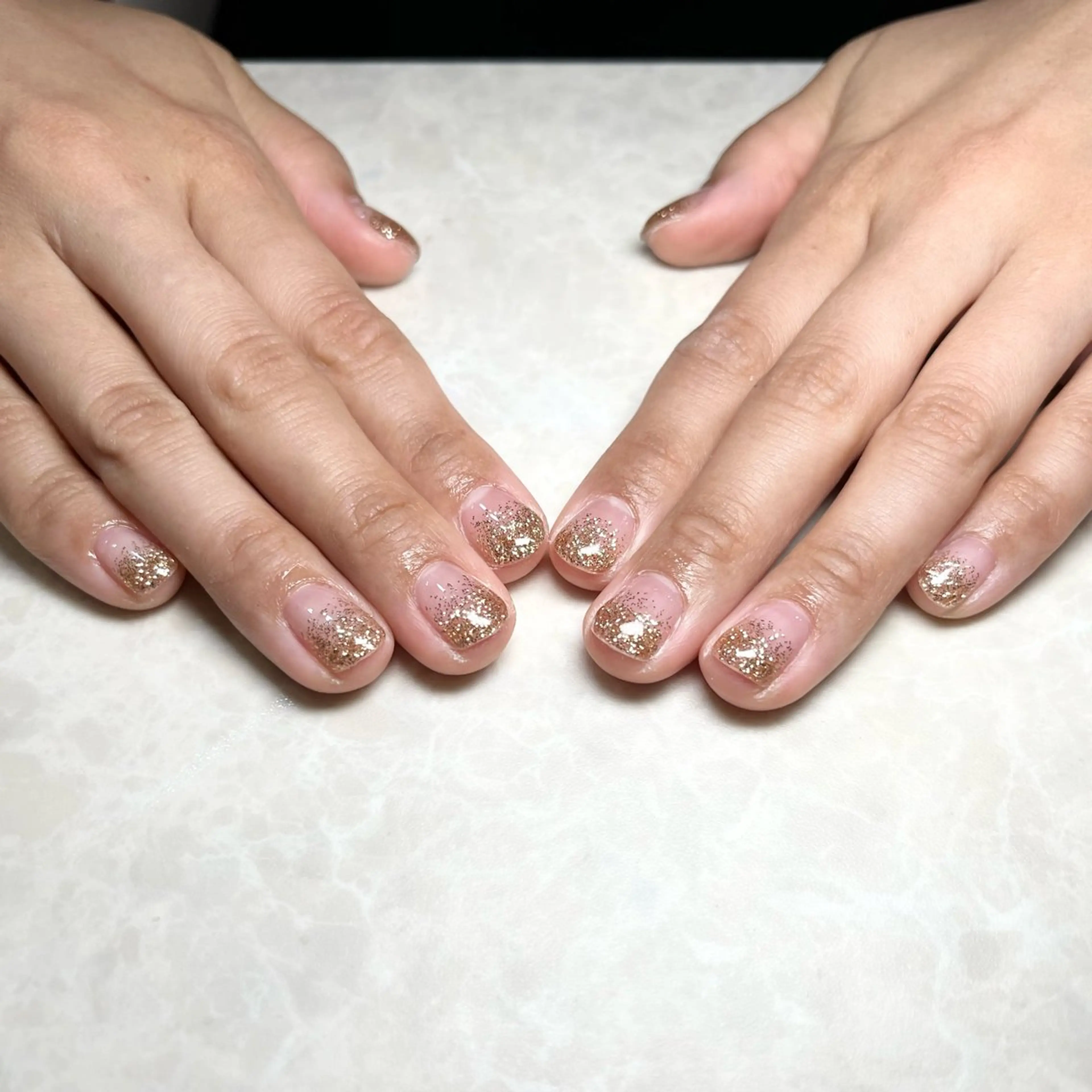 ネイル ラメ(グリッター) 🌻Sunrich Fuka🌻のネイルデザイン