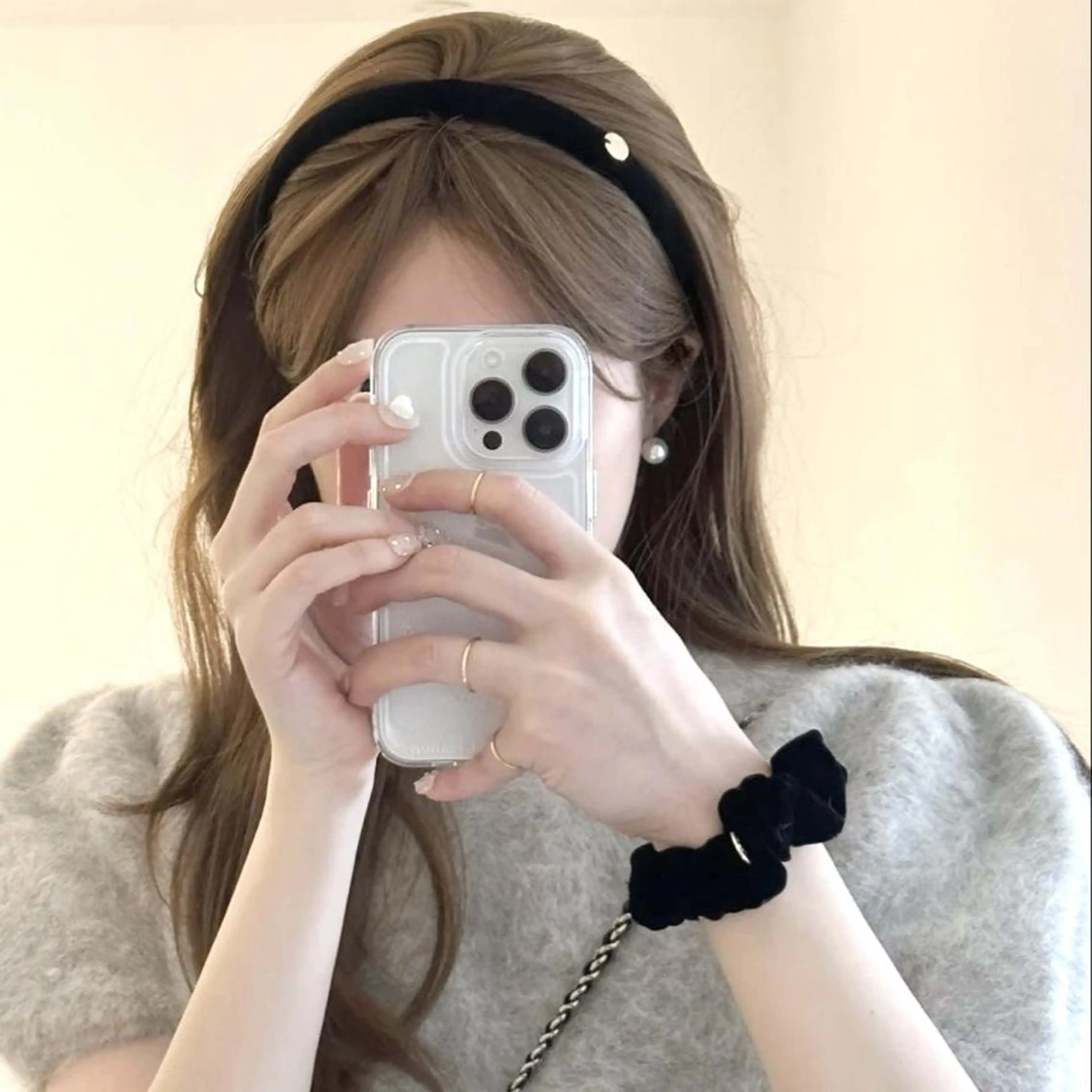 ロング カラー 🤍上品韓国ガーリー 🤍ひとみ🤍のヘアスタイル