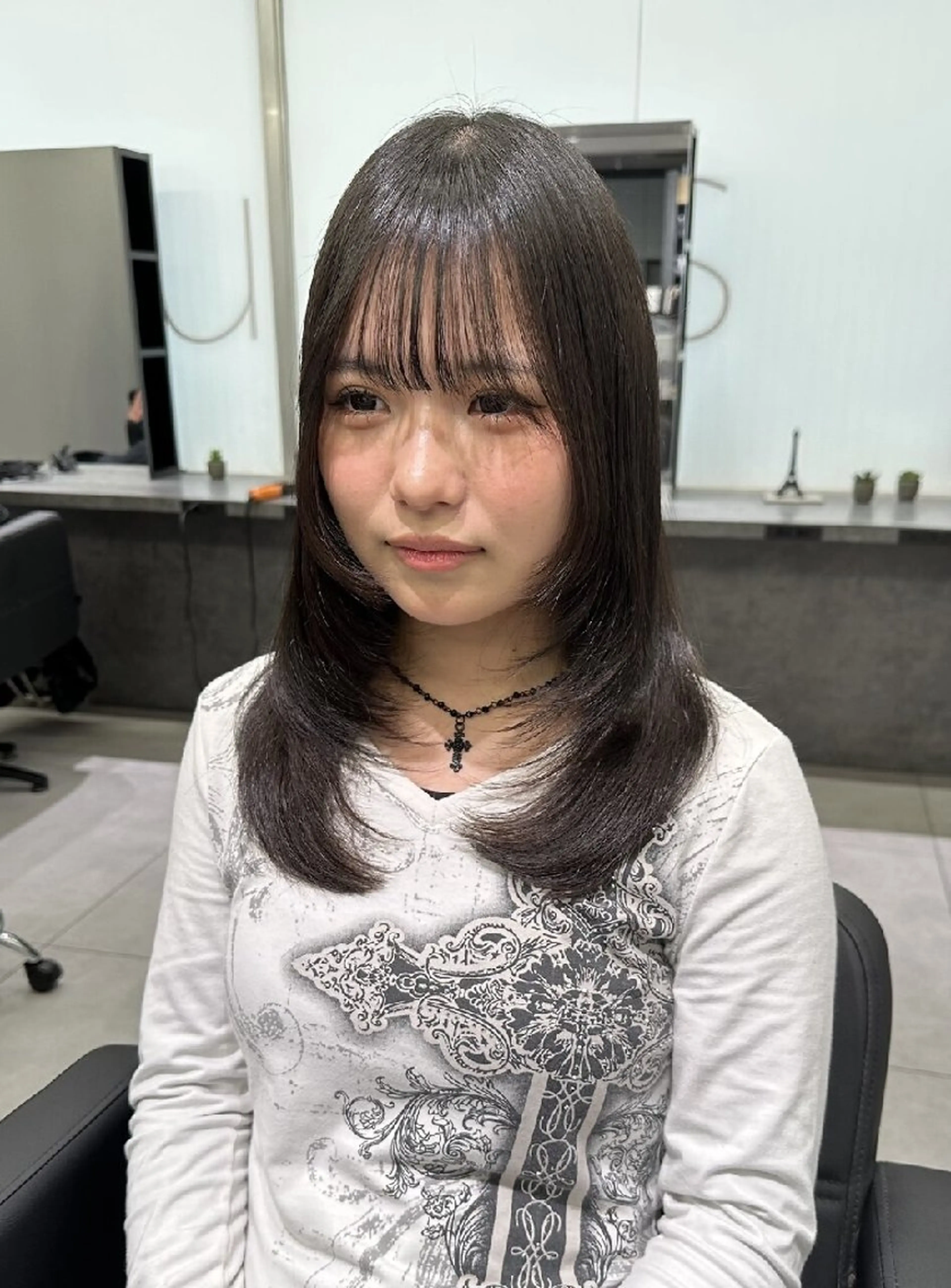 カット＋炭酸シャンプー【喜連瓜破/平野】の写真