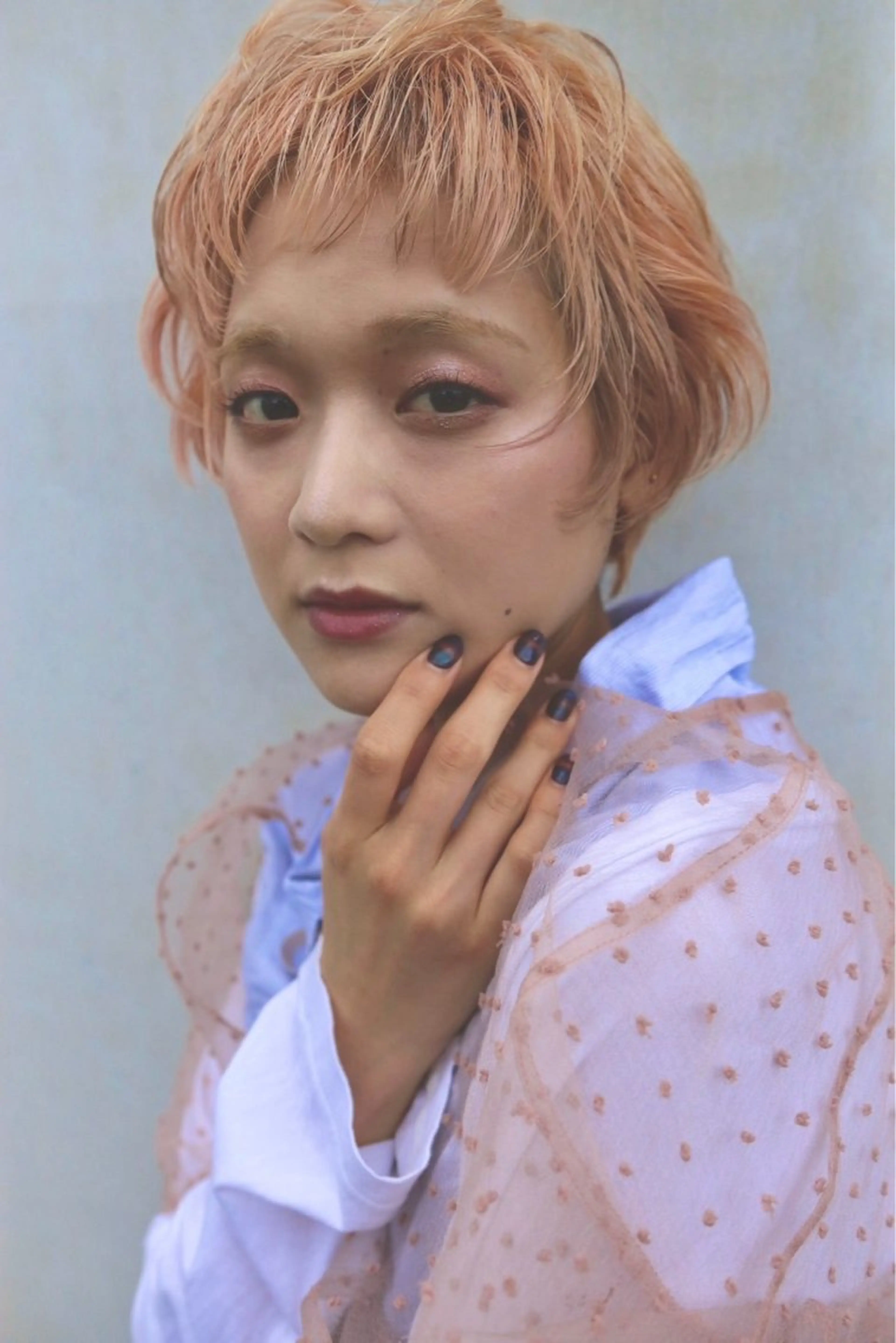 カラー 小岸 竜のヘアスタイル