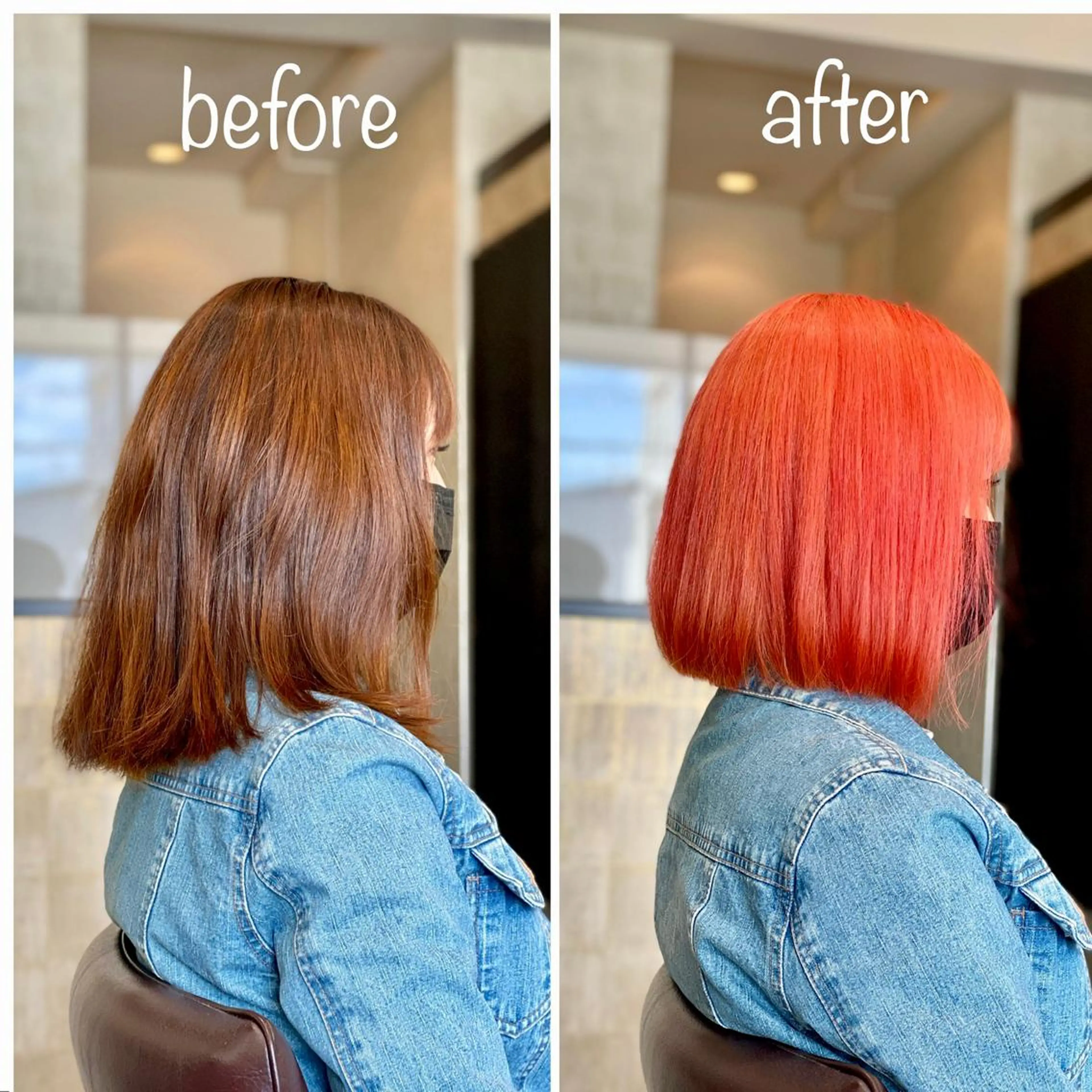 ミディアム カラー ブリーチ トリートメント Hair Life LIB所属・宮城 将大のヘアスタイル