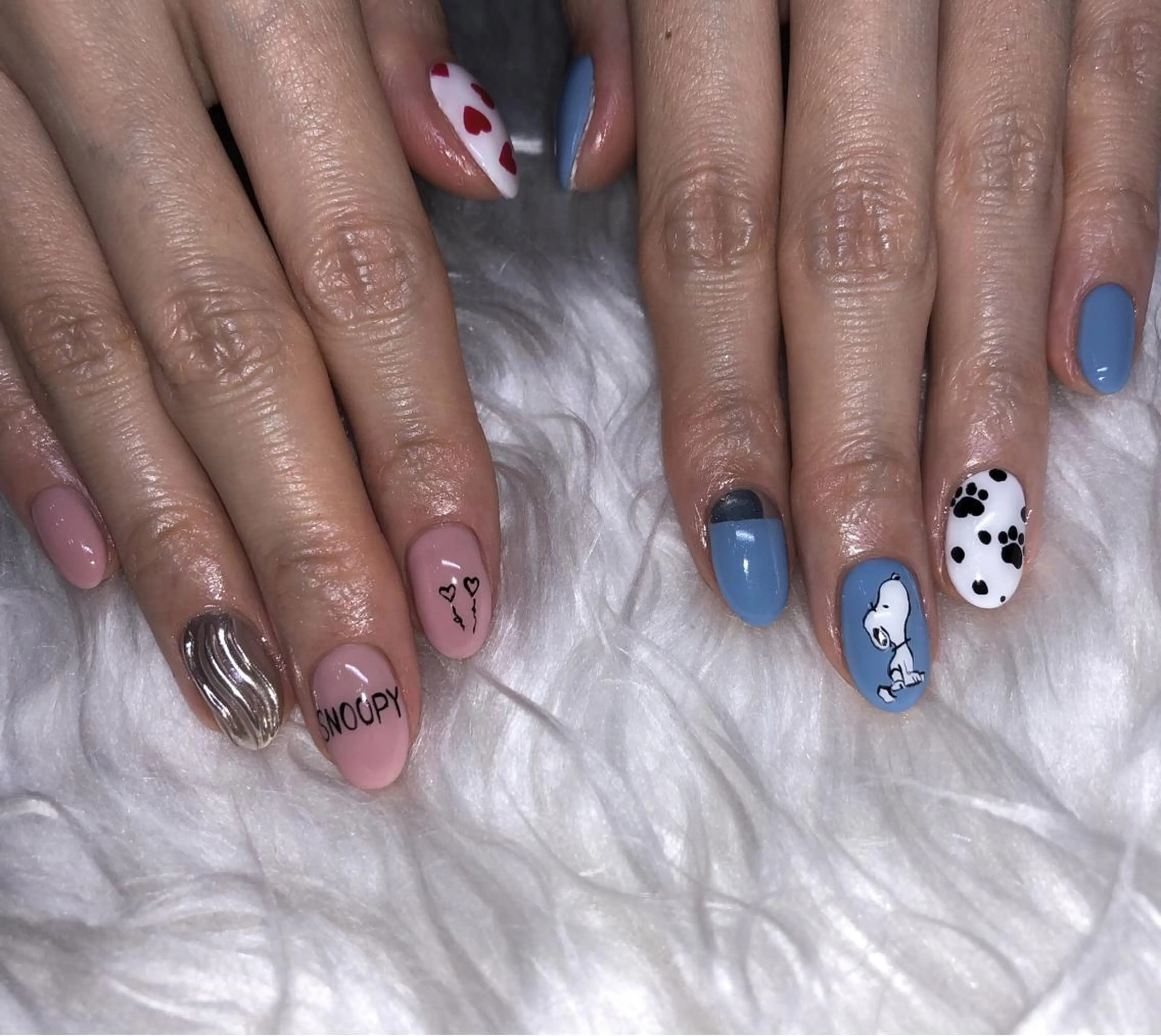 ネイル 持ち込み ハンドネイル パラあり！フィルイン 美フォルムのネイルデザイン