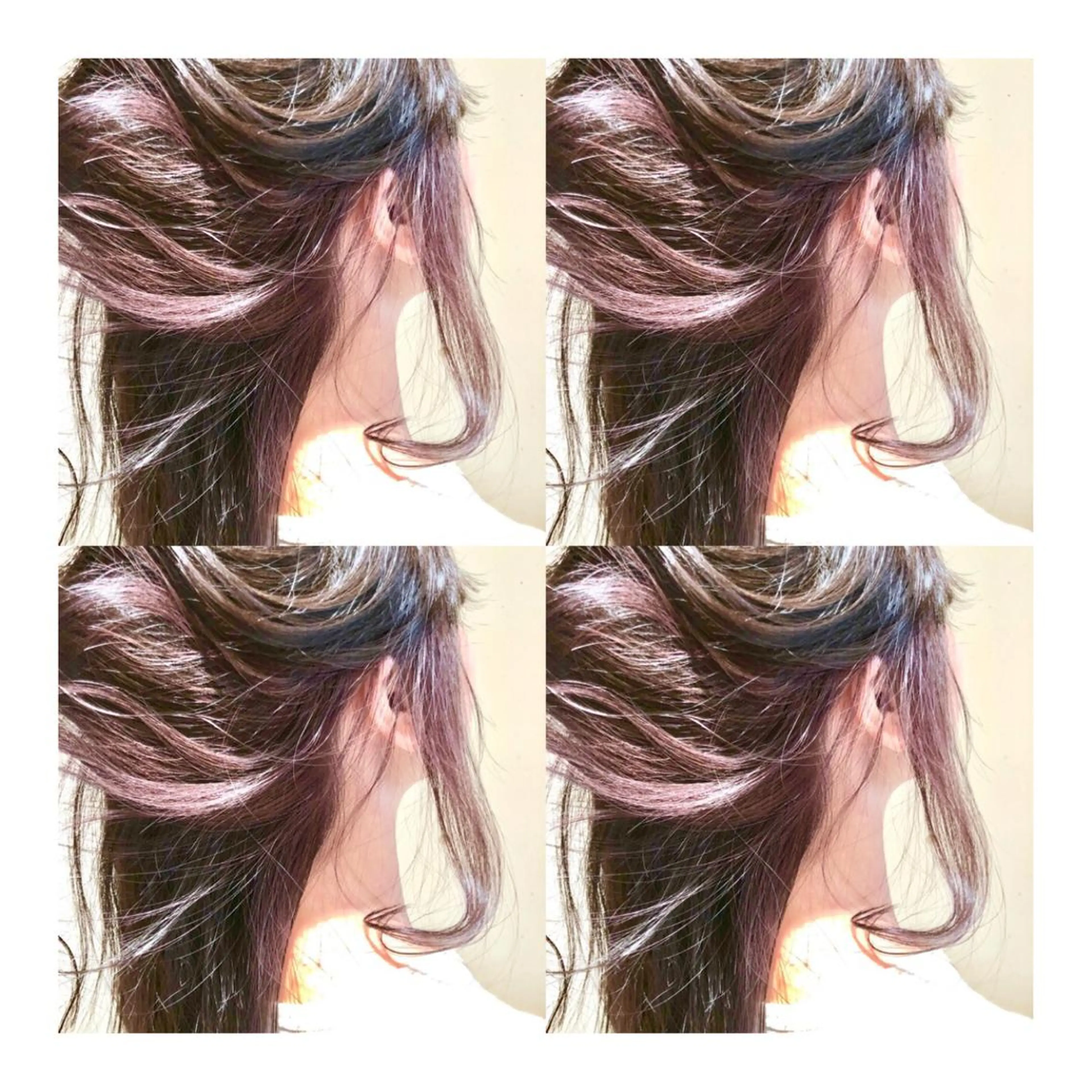 ミディアム カラー パーマ ヘアアレンジ ブリーチ 透明感カラー グラデーションカラー グレージュ ハイライトカラー 【ツヤ髪美容師】 ツダケイスケのヘアスタイル