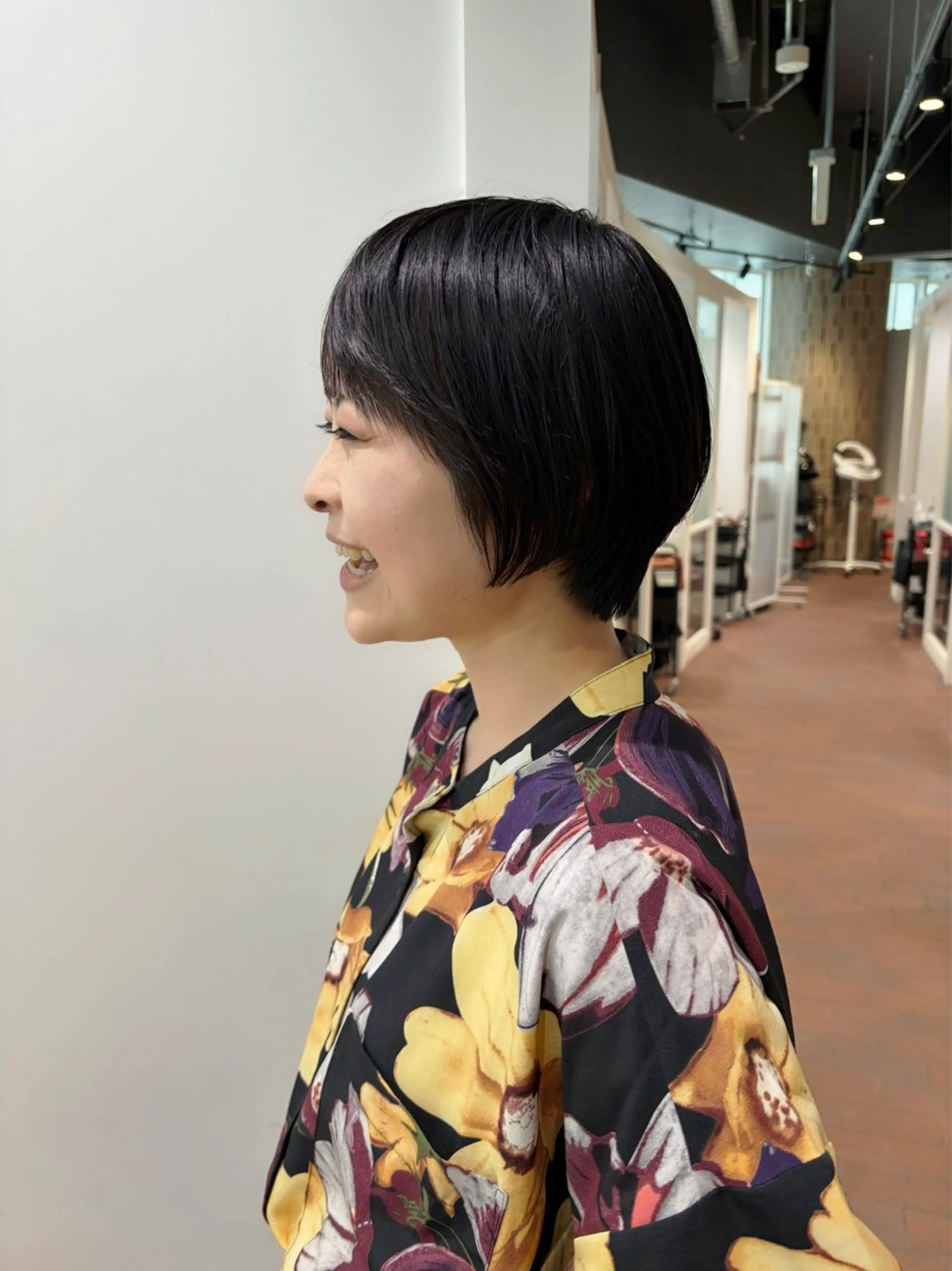 ショート カラー ショートヘア カット ヘアカラー トリートメント マンツーマン 縮毛矯正/マユコのヘアスタイル