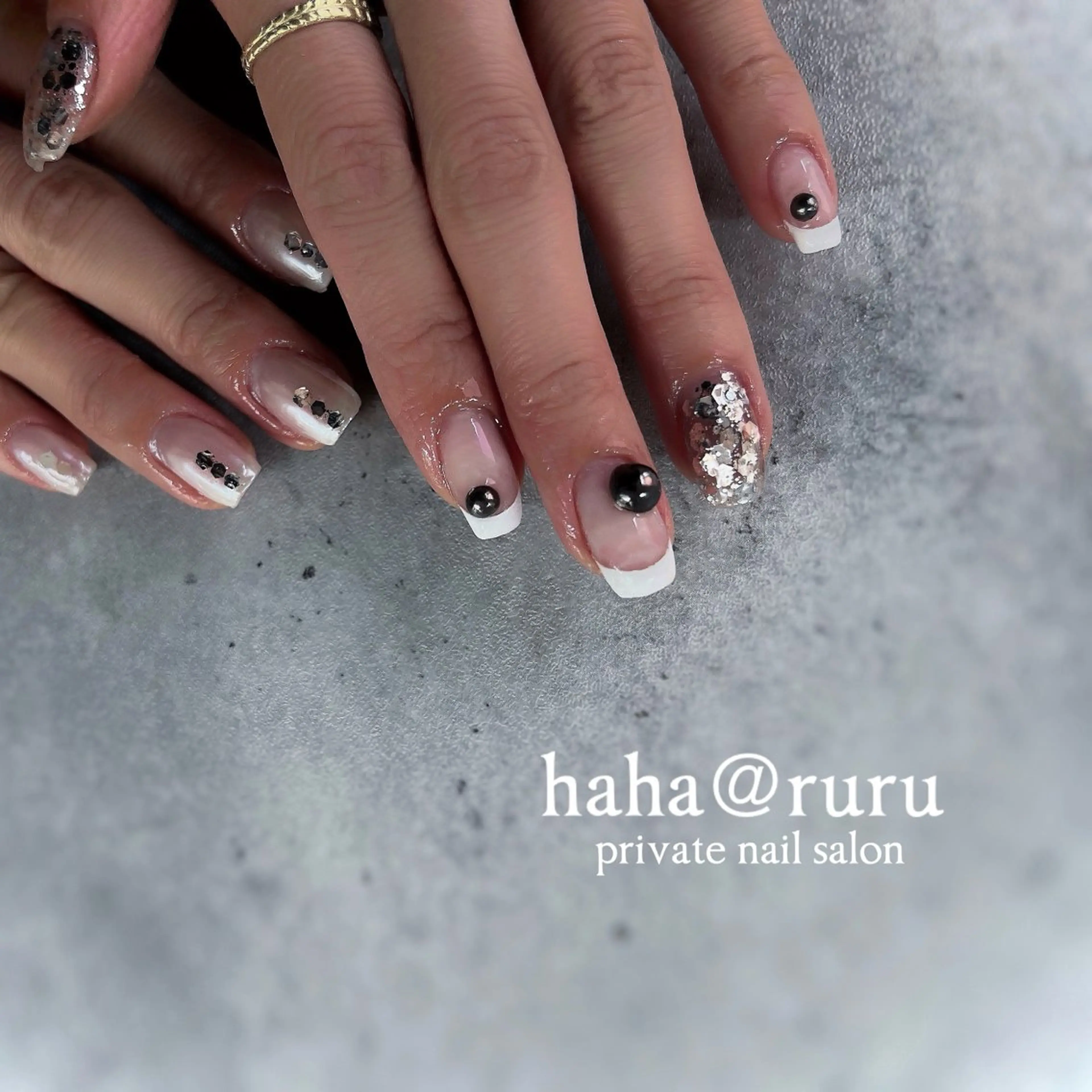 ネイル haha@ ruruのネイルデザイン