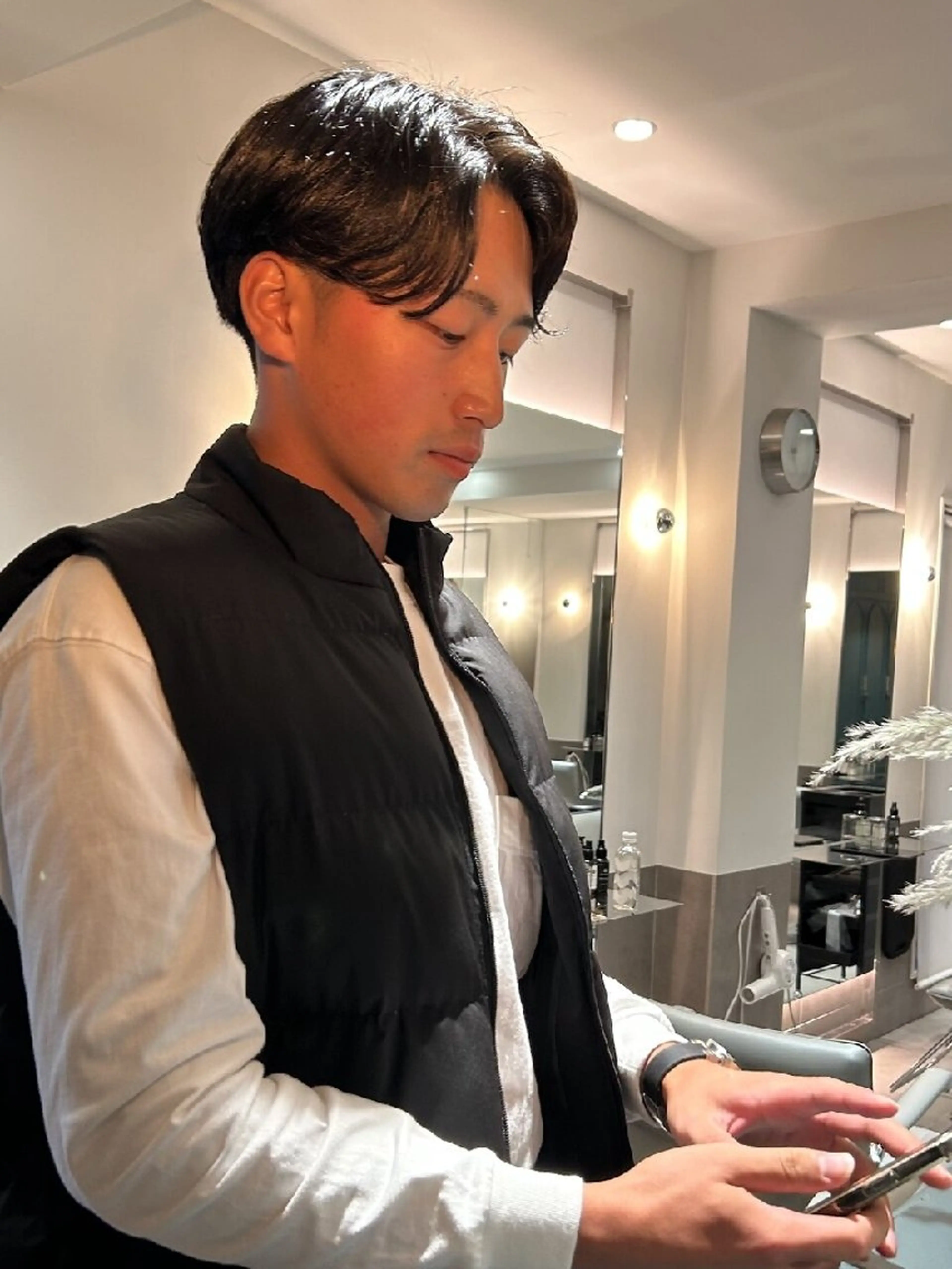 メンズ パーマ カット パーマ 【メンズカット/パー マ✂️】momo🌷のヘアスタイル