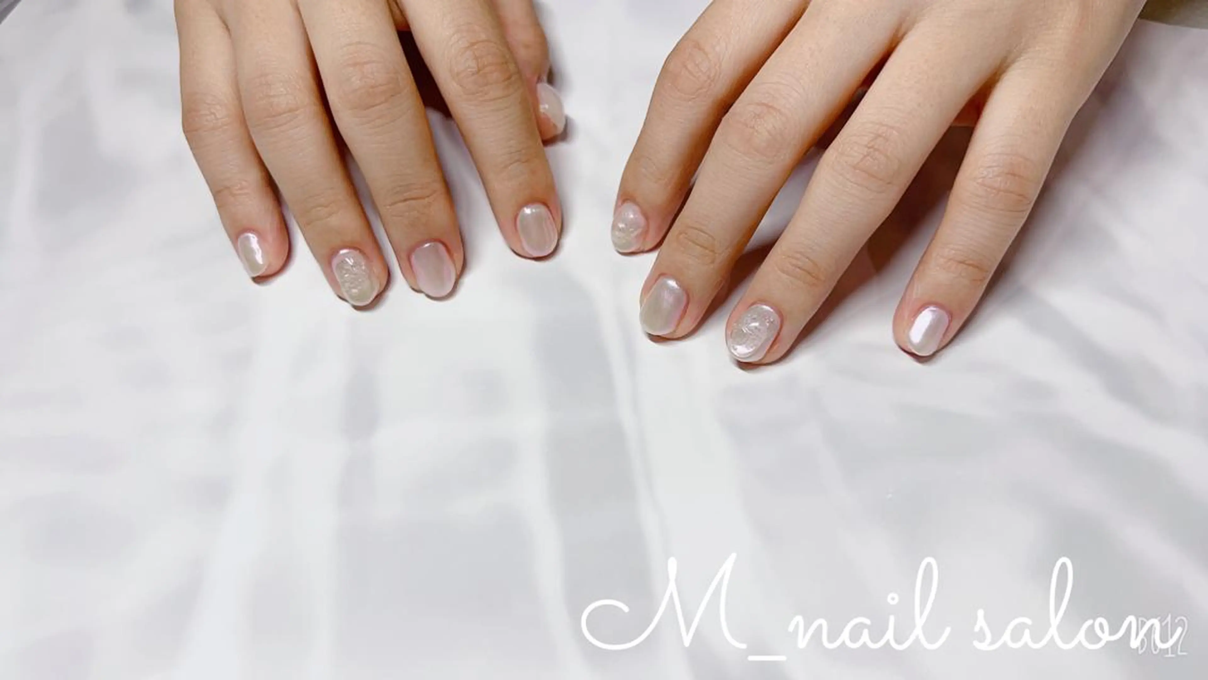 ネイル シンプルネイル M_ nail salonのネイルデザイン