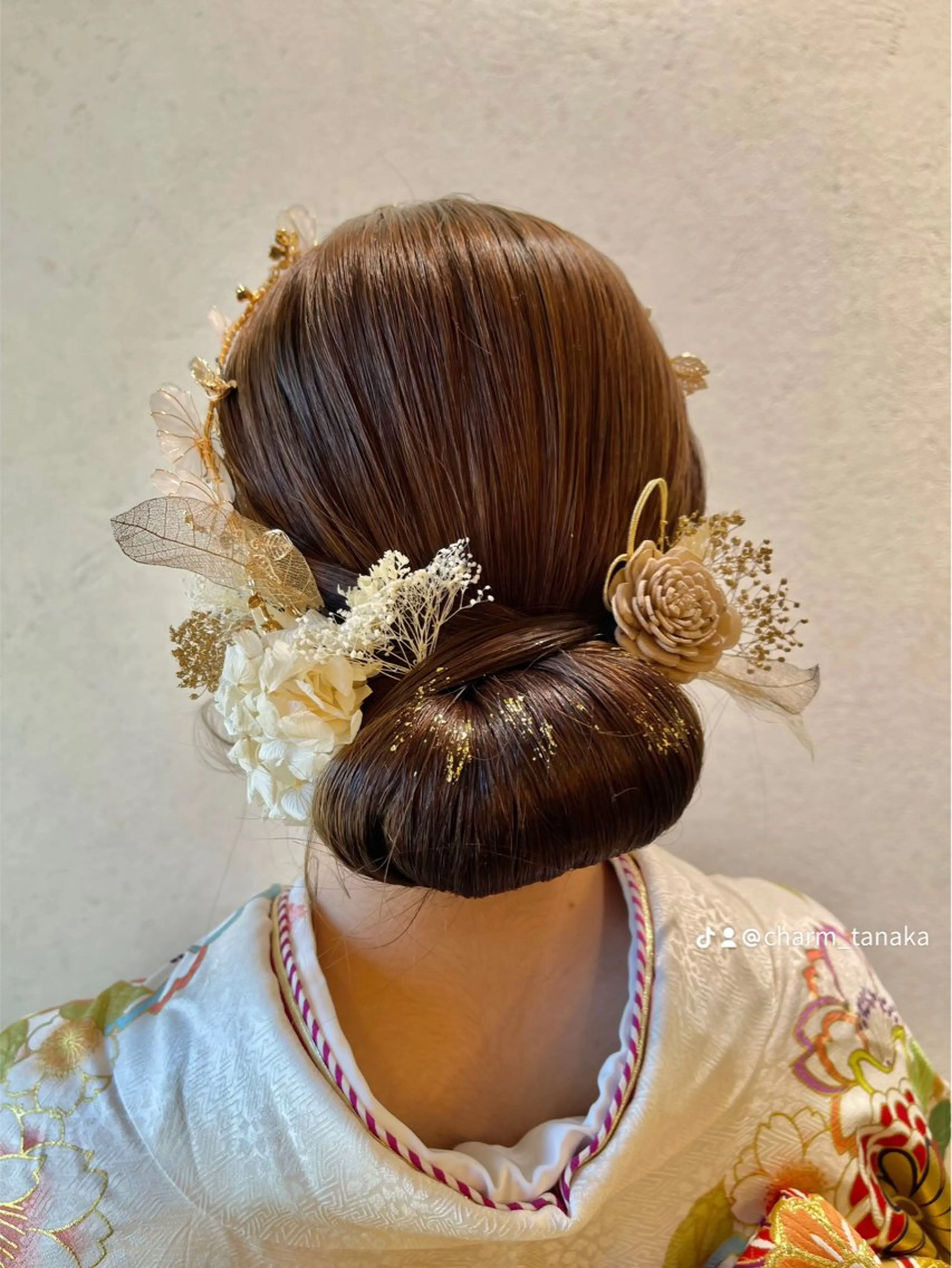 ヘアアレンジ ポニーテール 結婚式・ブライダル 卒業式のヘアスタイル ヘアセット charm《銀座》 ヘアセット/縮毛矯正のヘアスタイル