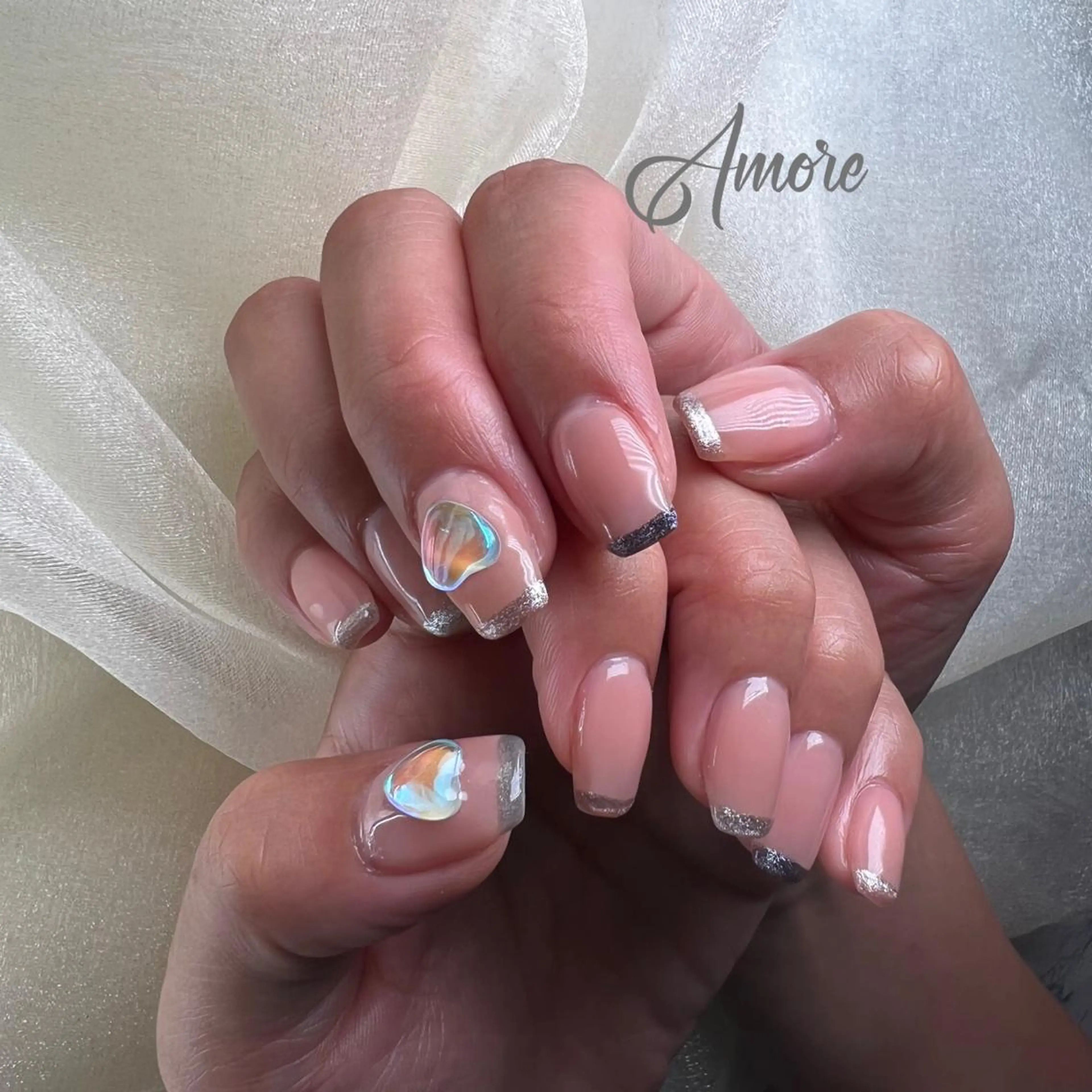 ネイル ジェルネイル 氷ネイル・うるうるネイル マグネットネイル ミラーネイル ニュアンスネイル You kyehwaのネイルデザイン